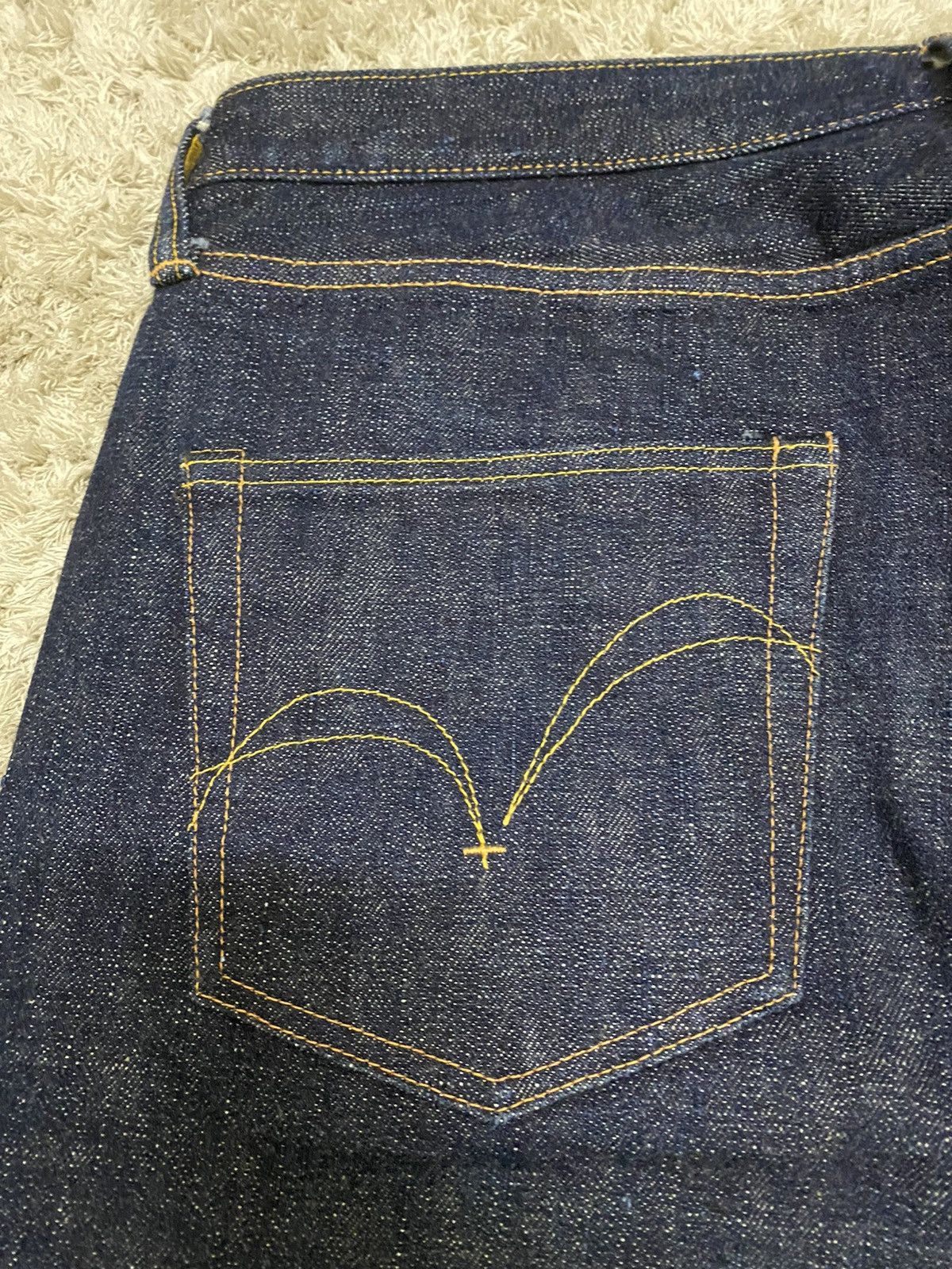 Samurai Jeans 🔥grail🔥 SAMURAI S5000VX 17oz denim jeans Size US 37 - 3 Thumbnail