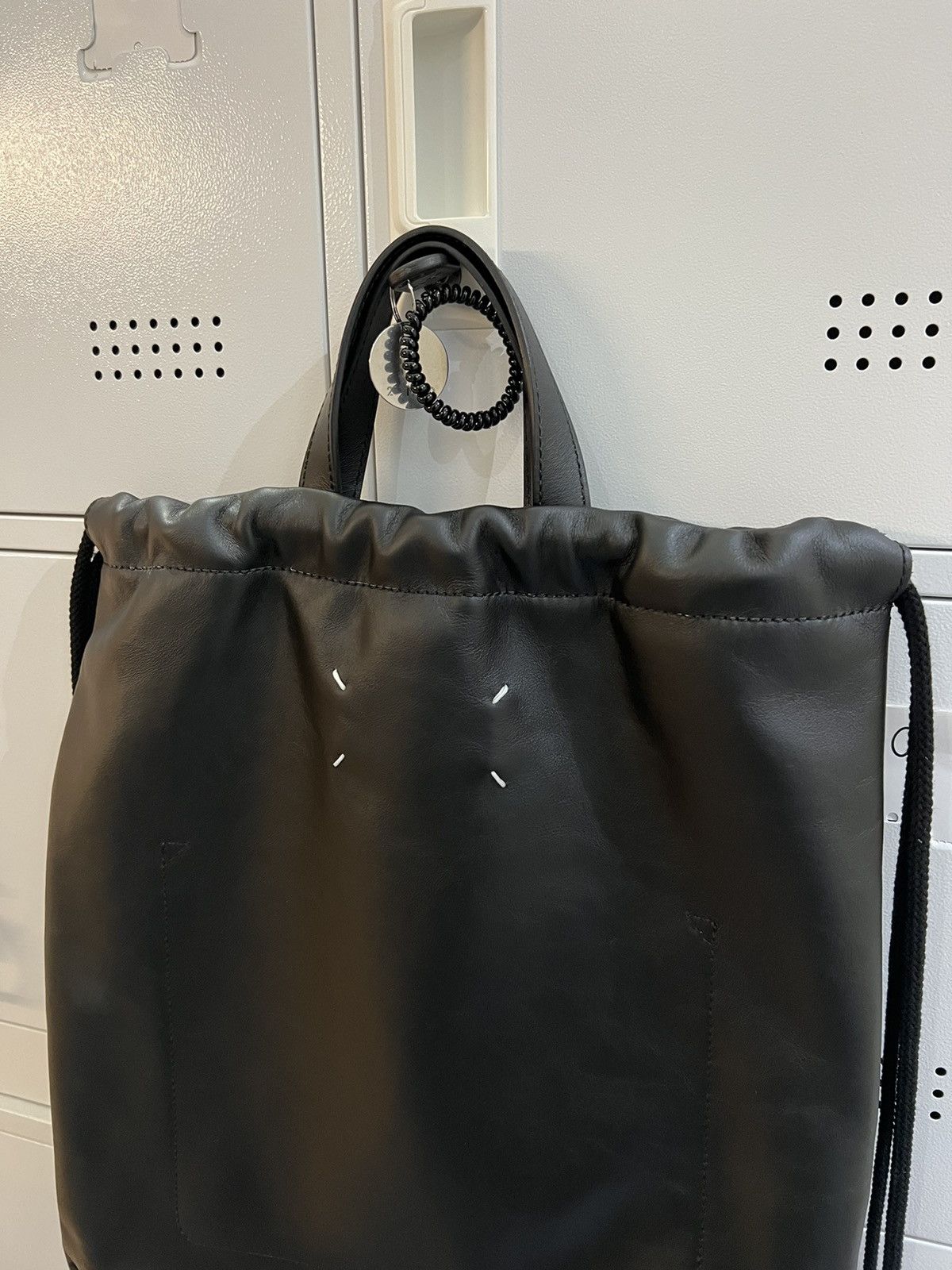 Maison Margiela Margiela leather backpack Size ONE SIZE - 3 Thumbnail