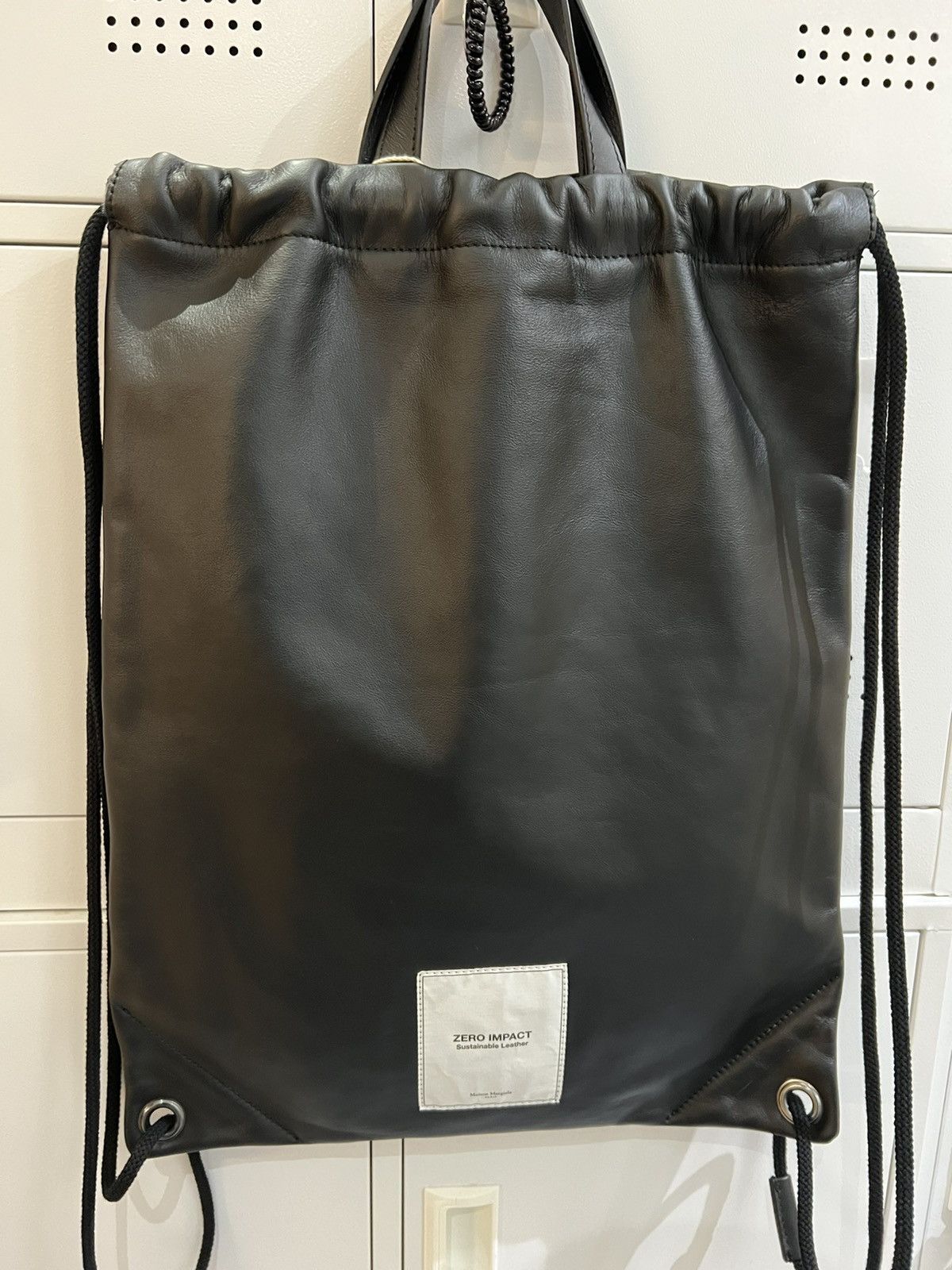 Maison Margiela Margiela leather backpack Size ONE SIZE - 7 Thumbnail