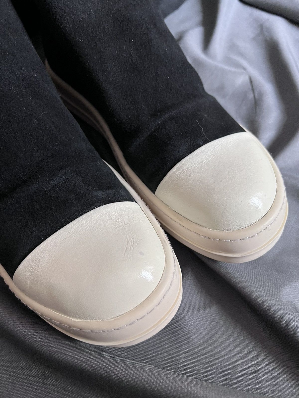 Rick Owens Rick owens mainline leather stretch thighs boots ramones 37 Size US 7 / IT 37 - 8 Thumbnail