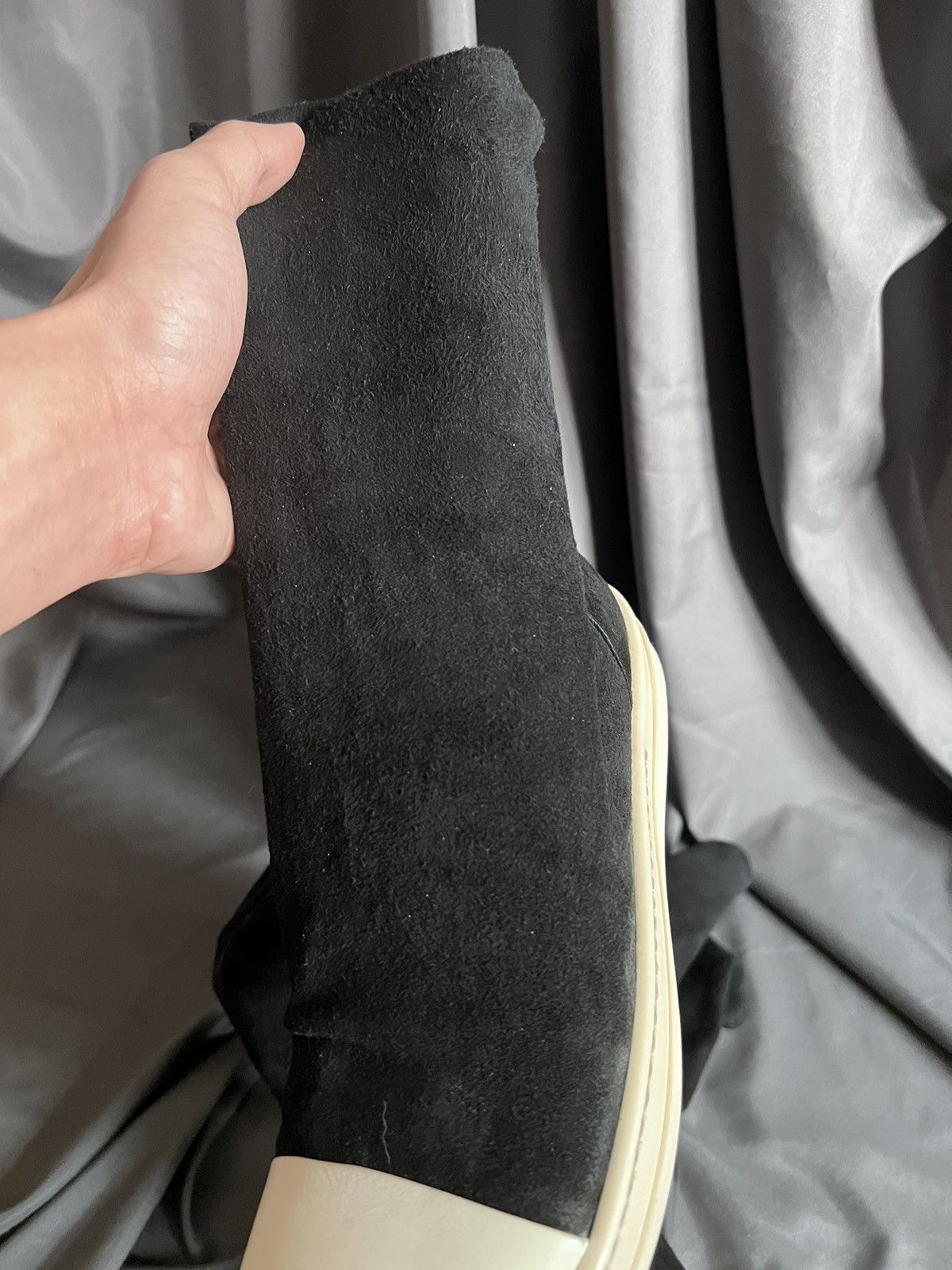 Rick Owens Rick owens mainline leather stretch thighs boots ramones 37 Size US 7 / IT 37 - 6 Thumbnail