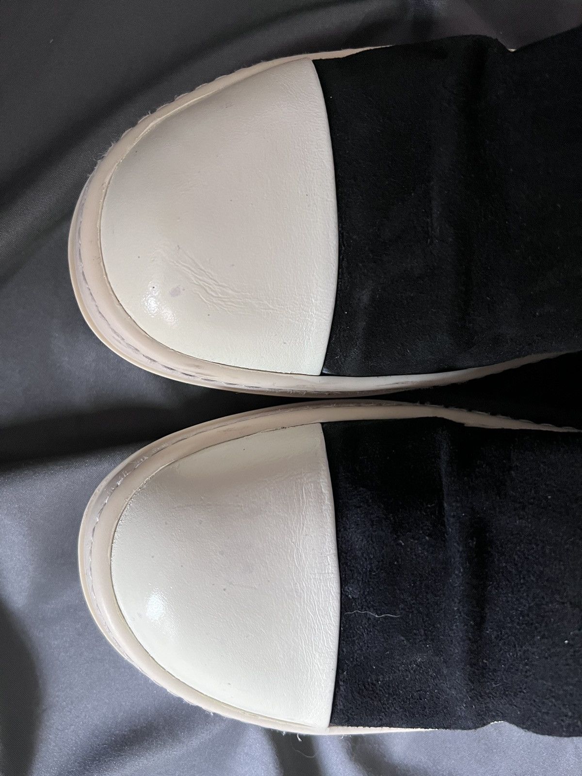 Rick Owens Rick owens mainline leather stretch thighs boots ramones 37 Size US 7 / IT 37 - 7 Thumbnail