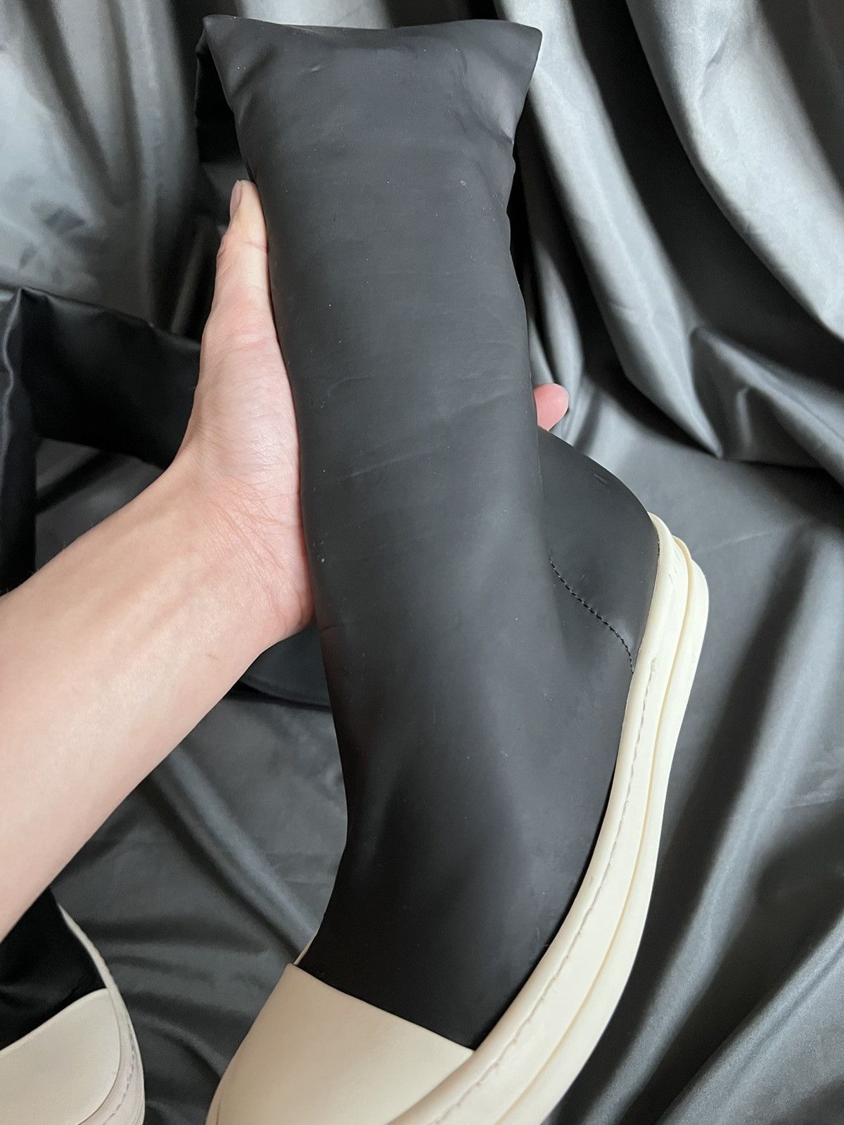 Rick Owens × Rick Owens Drkshdw Rick owens drkshdw ramones thighs boots size37.5 Size US 7.5 / IT 37.5 - 4 Thumbnail
