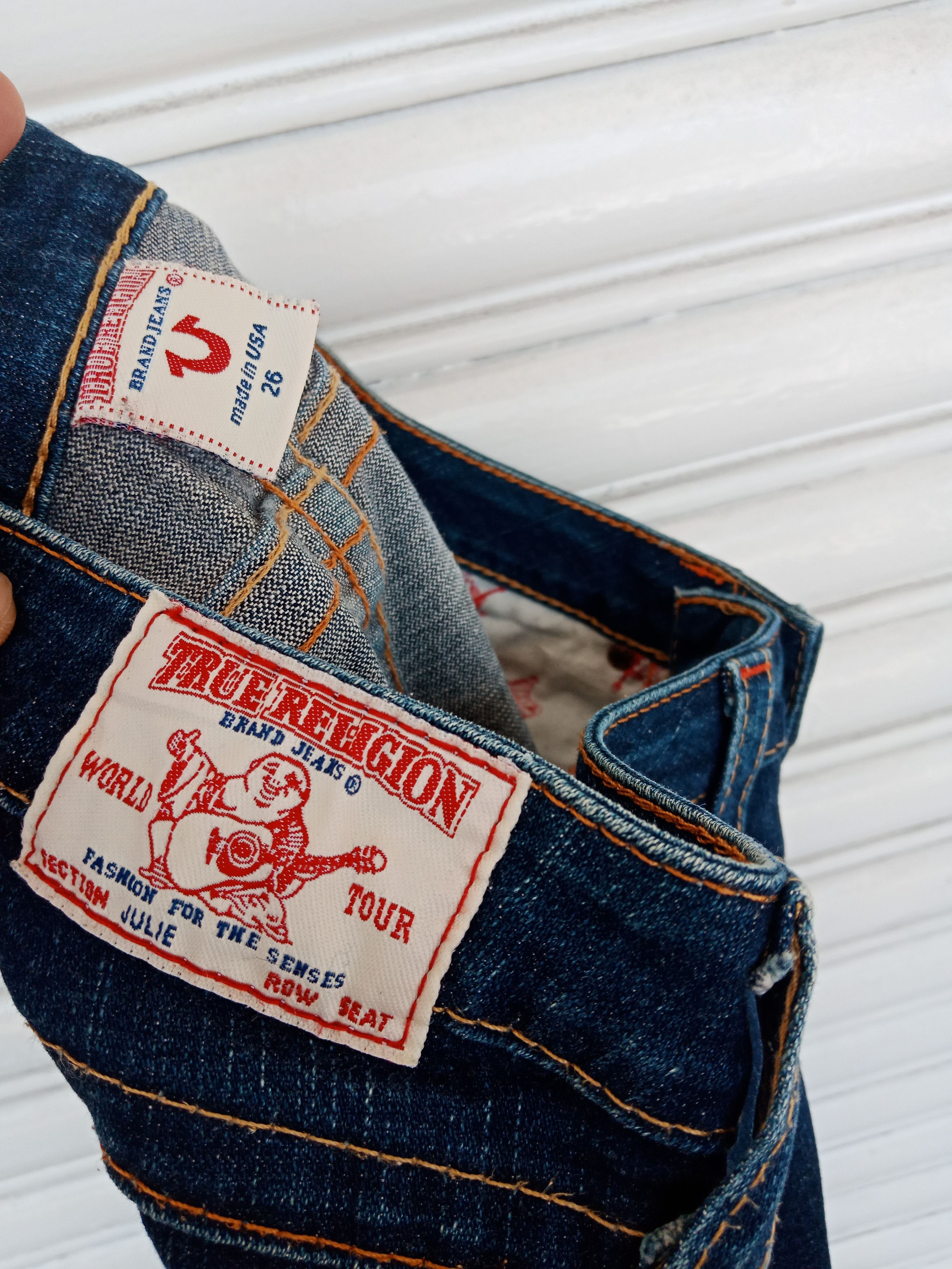 True Religion True Religion Julie Cotton Spandex Made in USA Size 30" / US 8 / IT 44 - 9 Thumbnail