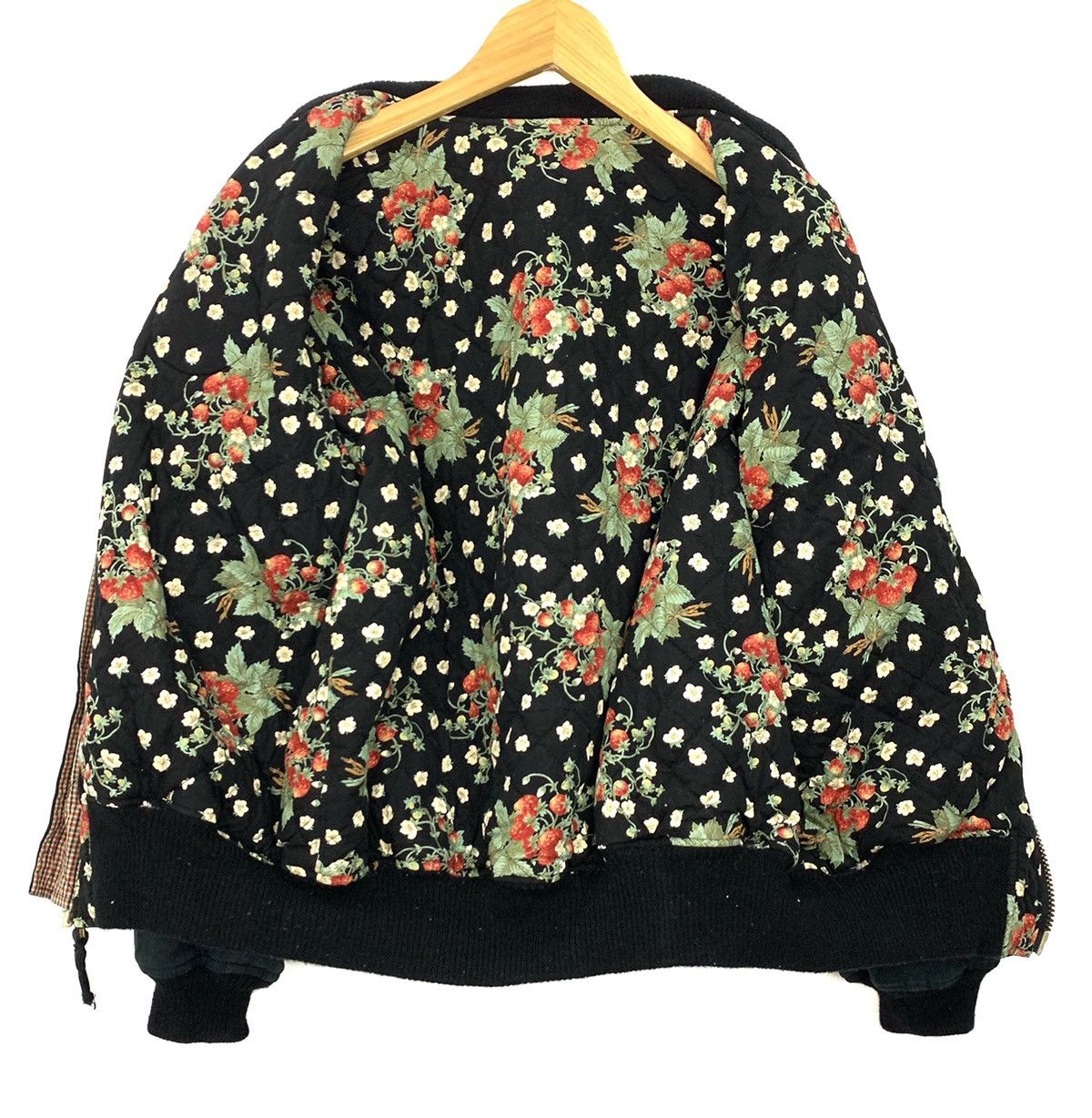 If Six Was Nine 🇯🇵Japanese Brand MA 1 Pink House Black Bomber Jacket Size US M / EU 48-50 / 2 - 5 Thumbnail