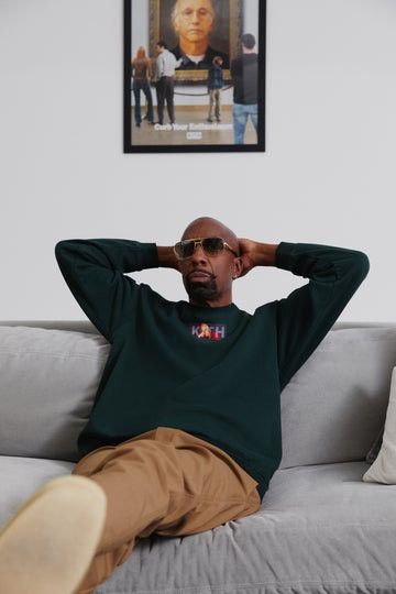 Kith Kith for Curb Your Enthusiasm Mood Logo Crewneck Sweatshirt Size US M / EU 48-50 / 2 - 4 Thumbnail