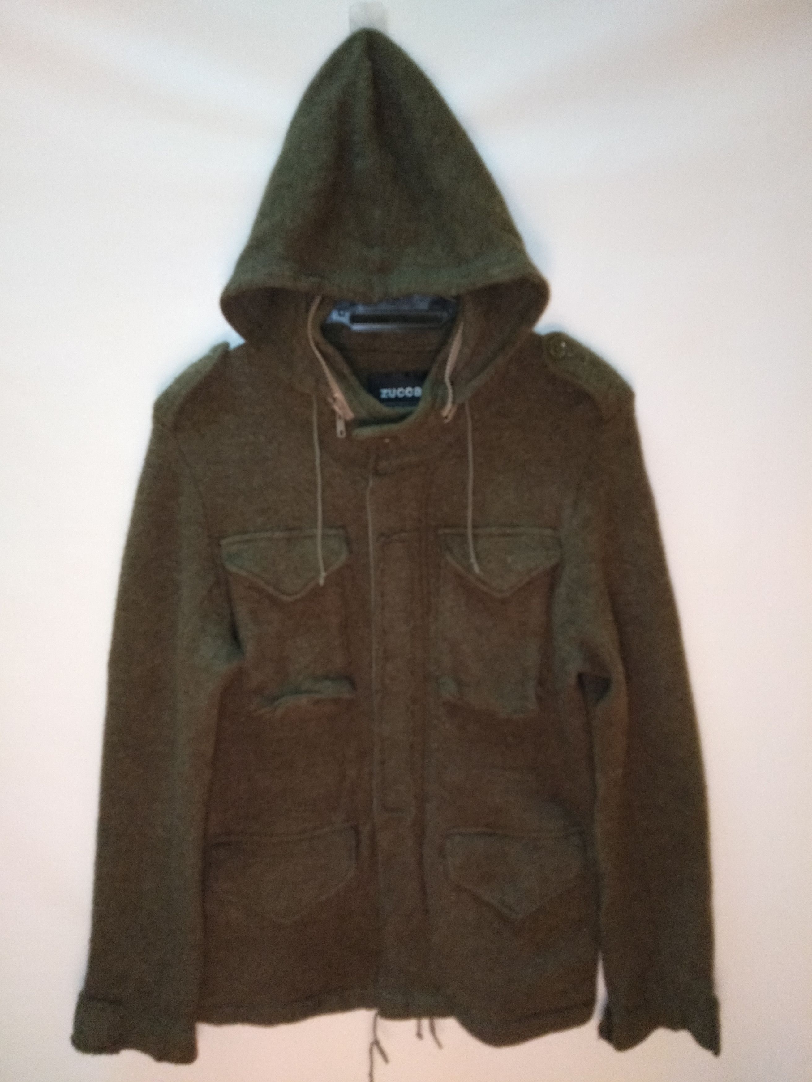 CABANE de ZUCCa × Japanese Brand Zucca Hoodie Light Jacket Size US S / EU 44-46 / 1 - 1 Thumbnail