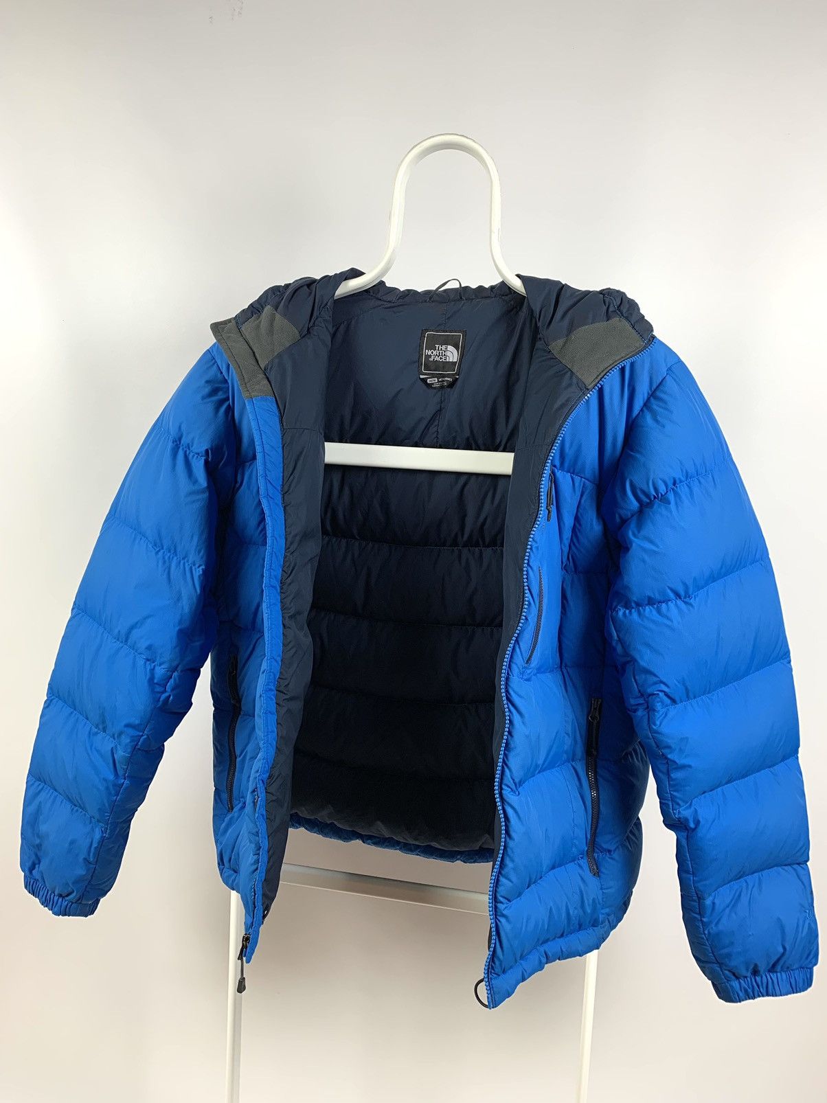 The North Face The North Face 700 Blue Down Puffer Hoodie Jacket Size US M / EU 48-50 / 2 - 5 Thumbnail
