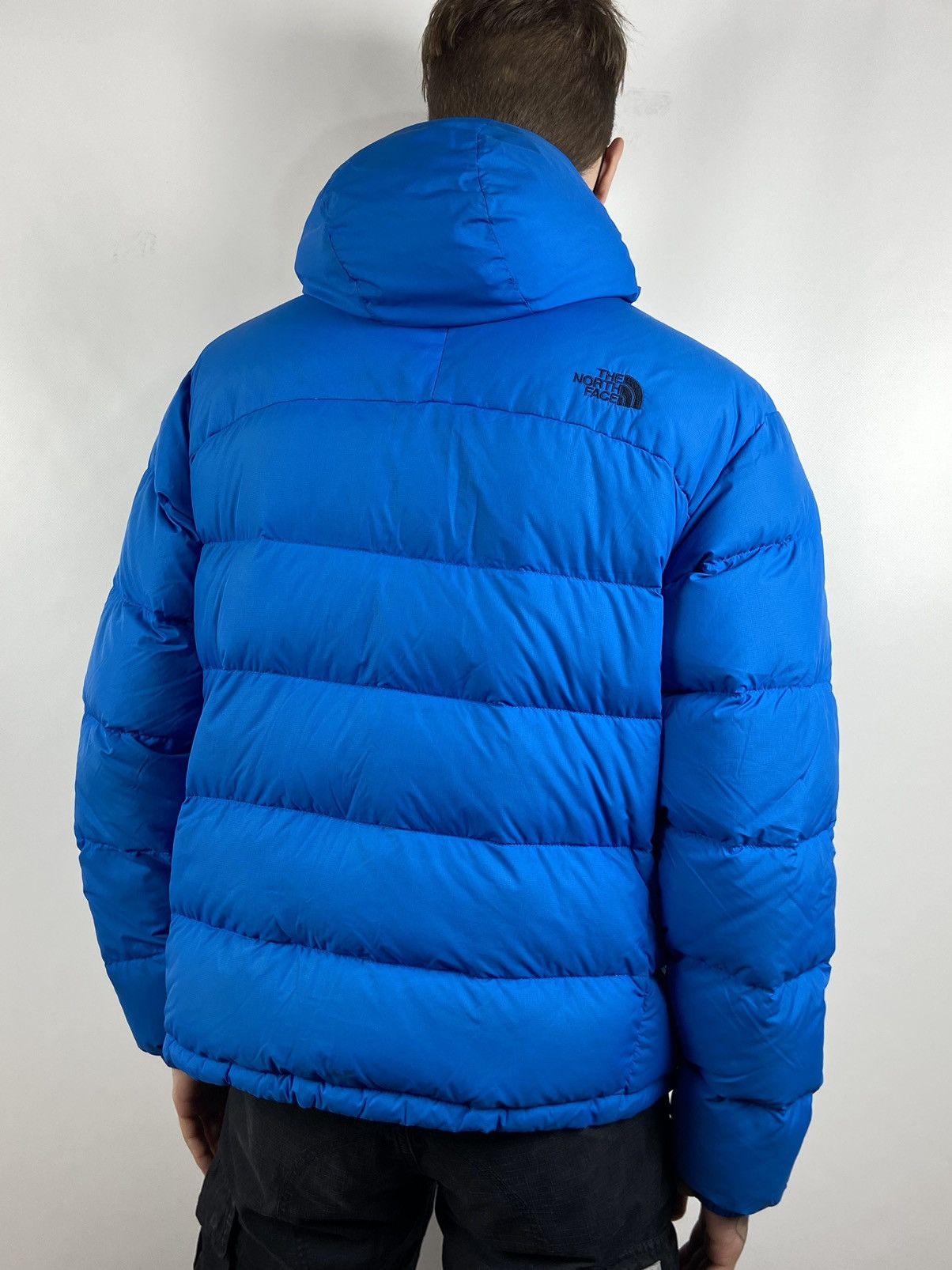 The North Face The North Face 700 Blue Down Puffer Hoodie Jacket Size US M / EU 48-50 / 2 - 3 Thumbnail