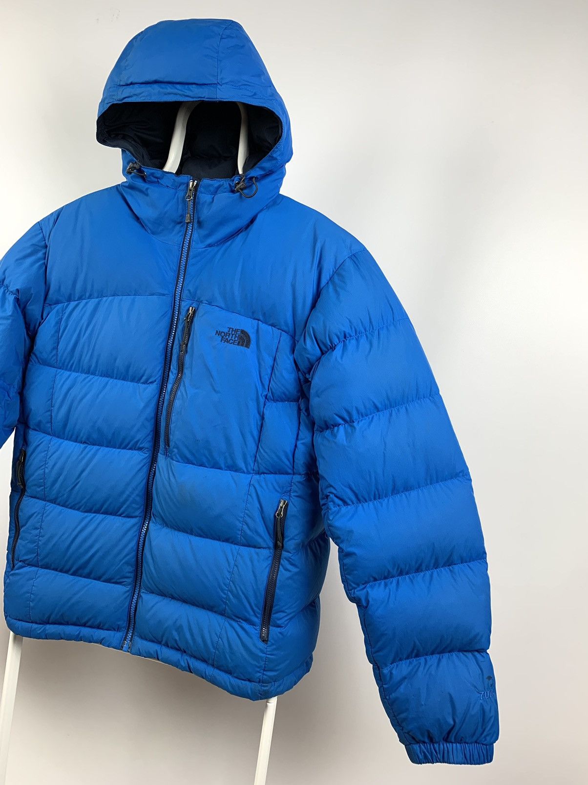 The North Face The North Face 700 Blue Down Puffer Hoodie Jacket Size US M / EU 48-50 / 2 - 7 Thumbnail