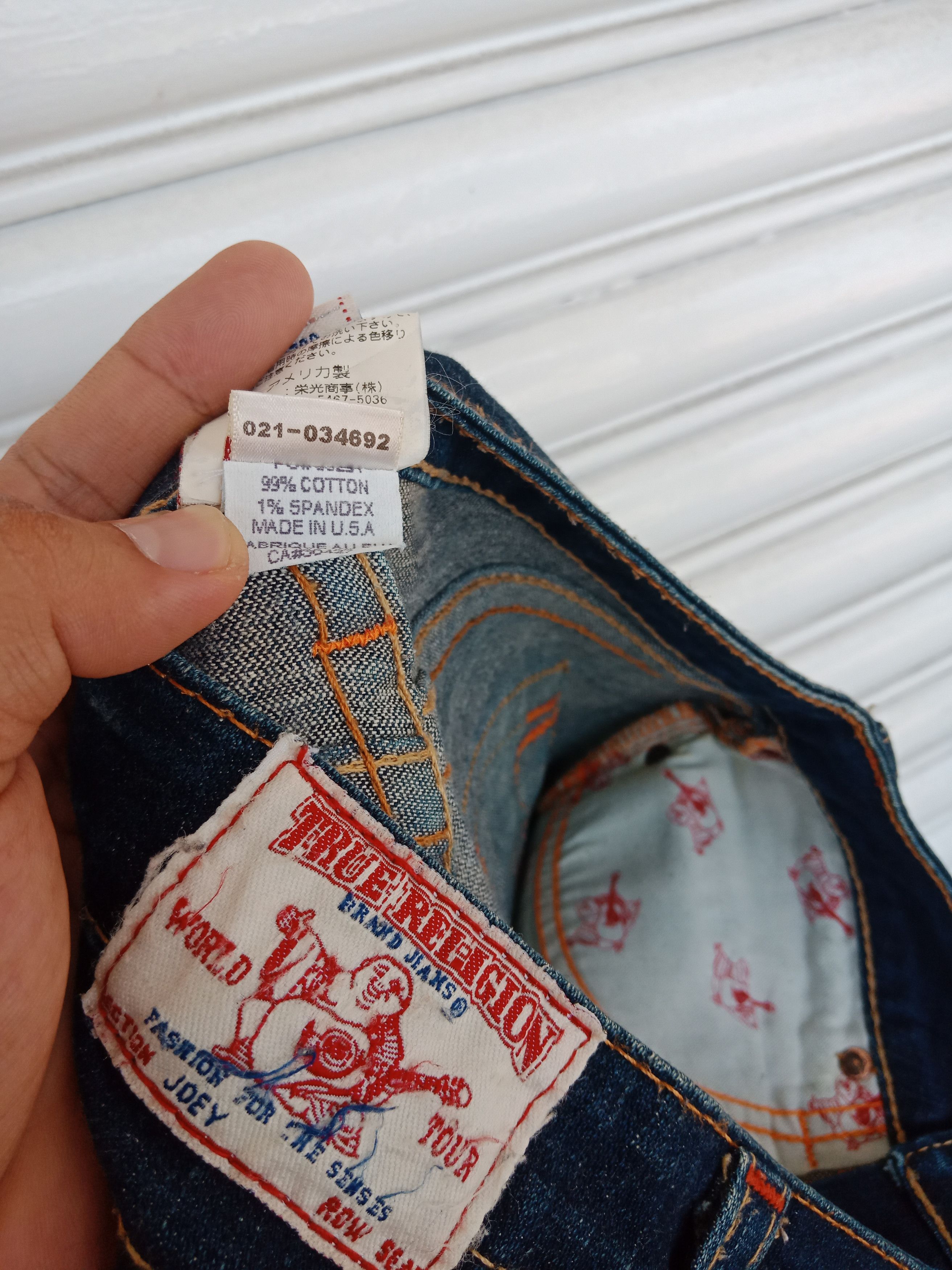 True Religion True Religion Joey Cotton Spandex Made in USA Size 30" / US 8 / IT 44 - 8 Thumbnail