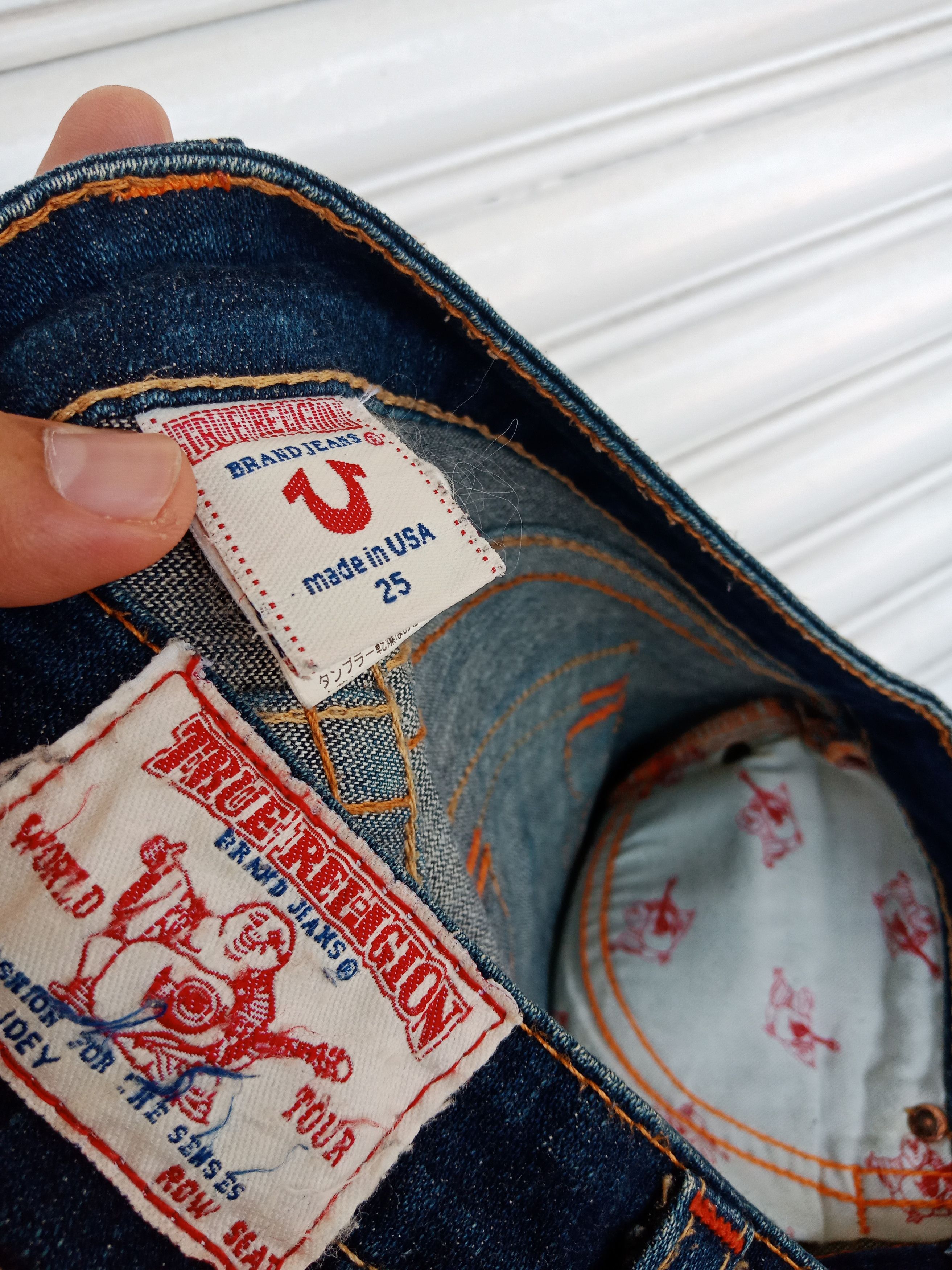 True Religion True Religion Joey Cotton Spandex Made in USA Size 30" / US 8 / IT 44 - 7 Thumbnail