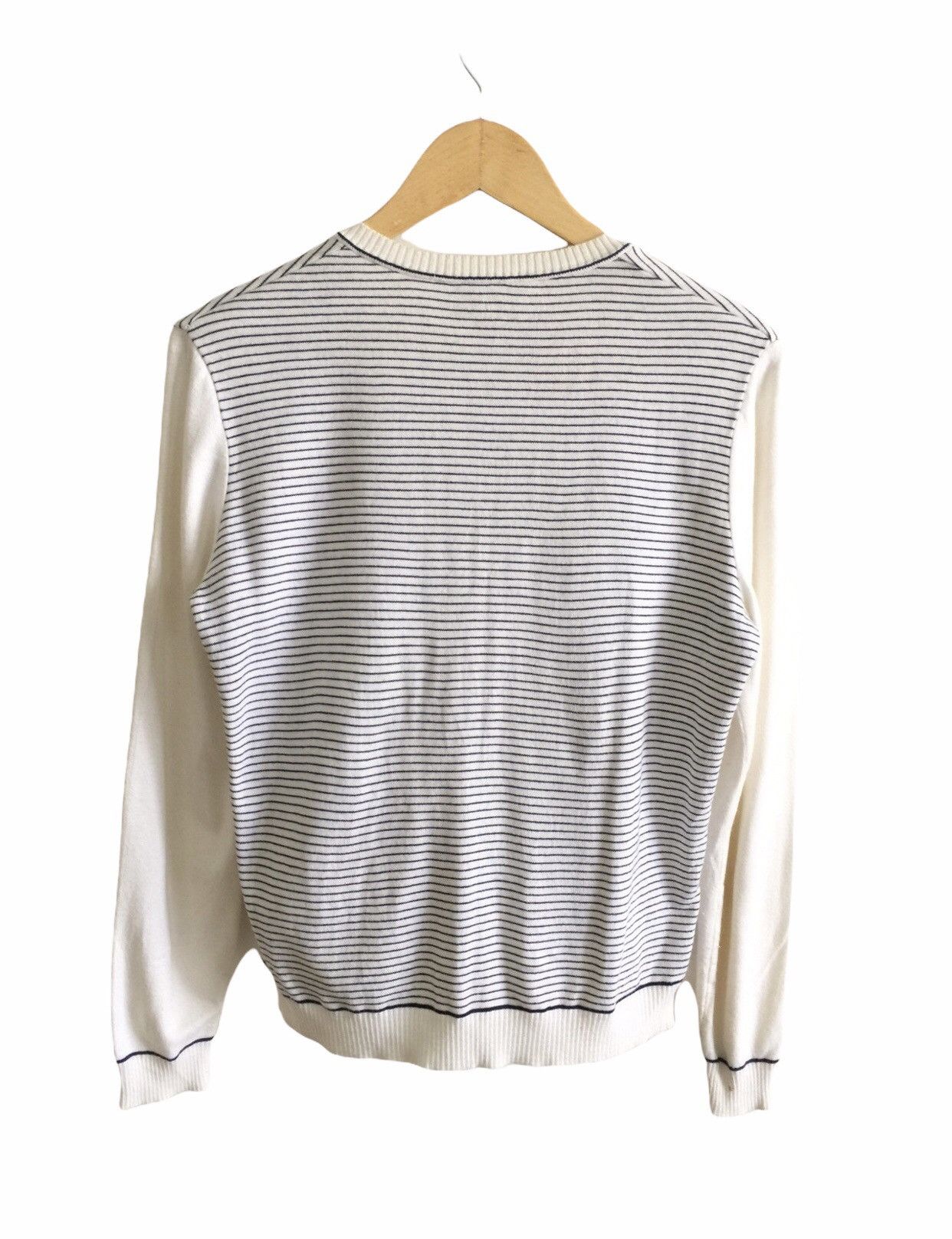 Courreges Courreges Cardigan Stripe Design Made In France 20"x23" Size US S / EU 44-46 / 1 - 2 Thumbnail