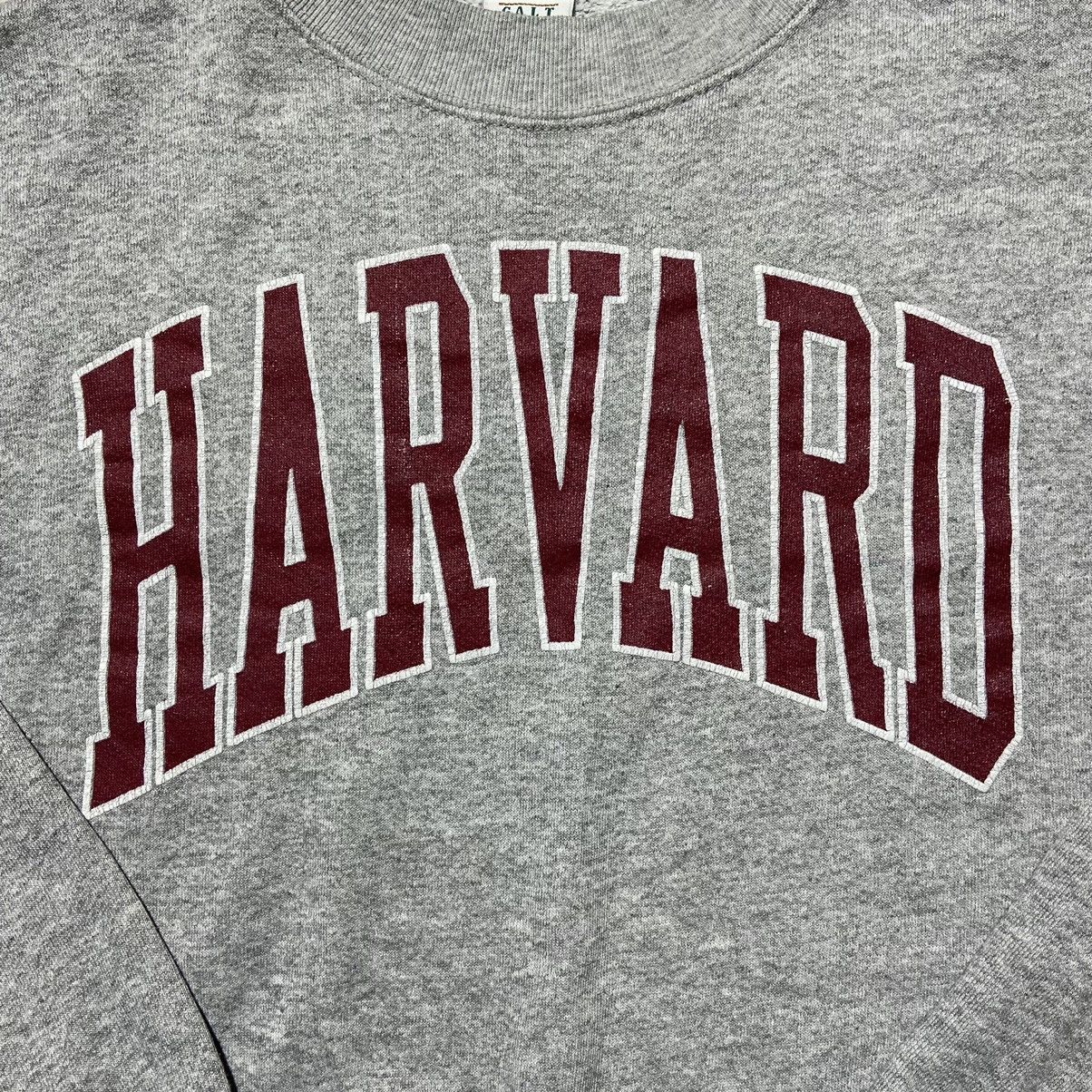 Vintage Vintage 90s HARVARD University Sweatshirt Made in USA Size US L / EU 52-54 / 3 - 3 Thumbnail