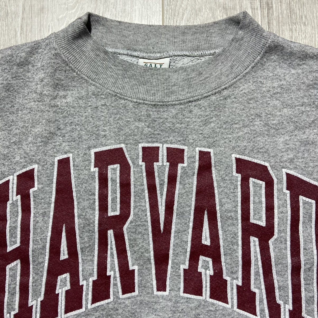 Vintage Vintage 90s HARVARD University Sweatshirt Made in USA Size US L / EU 52-54 / 3 - 2 Thumbnail