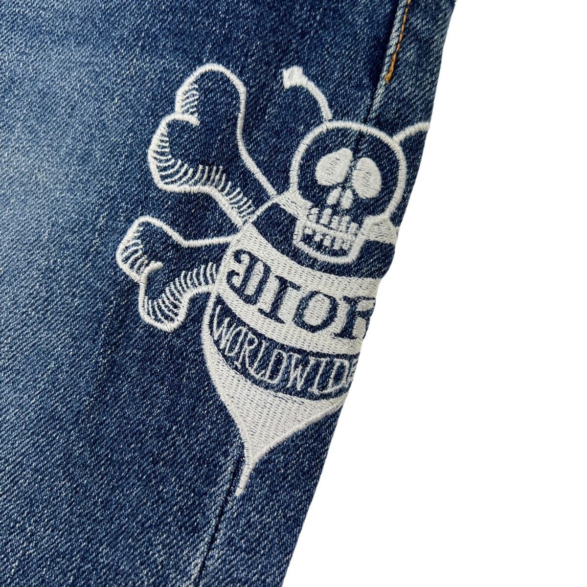 Dior × Stussy Dior x Stüssy Bee Embroidered Jeans Size US 30 / EU 46 - 3 Thumbnail