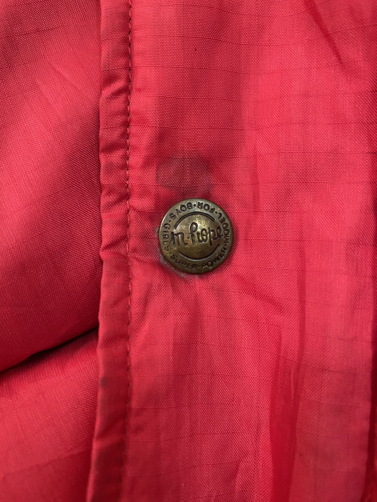 Japanese Brand × Vintage Vintage Moncler Design Raspberry Puffer Goose Down Vest Size US M / EU 48-50 / 2 - 10 Thumbnail
