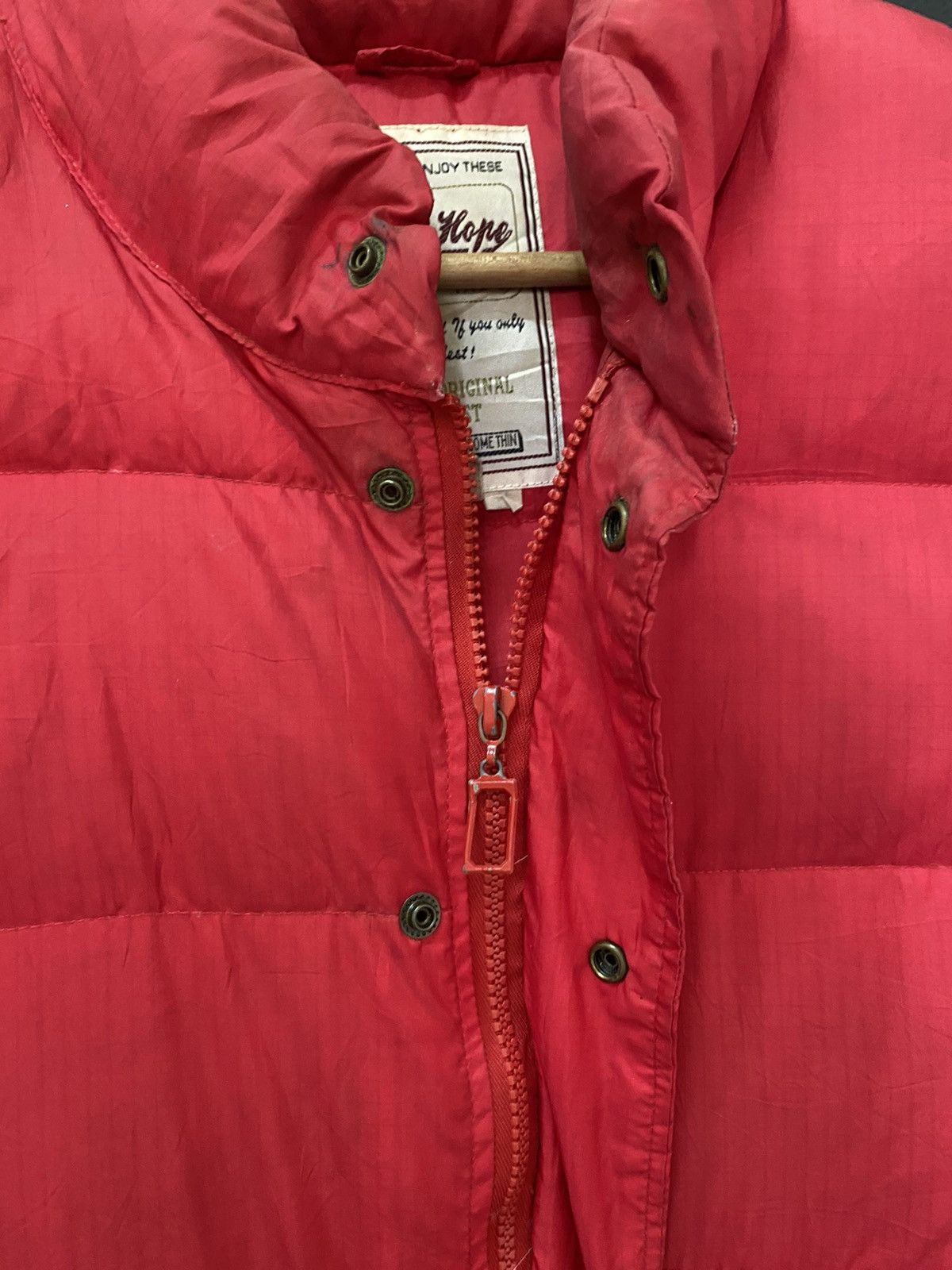 Japanese Brand × Vintage Vintage Moncler Design Raspberry Puffer Goose Down Vest Size US M / EU 48-50 / 2 - 7 Thumbnail