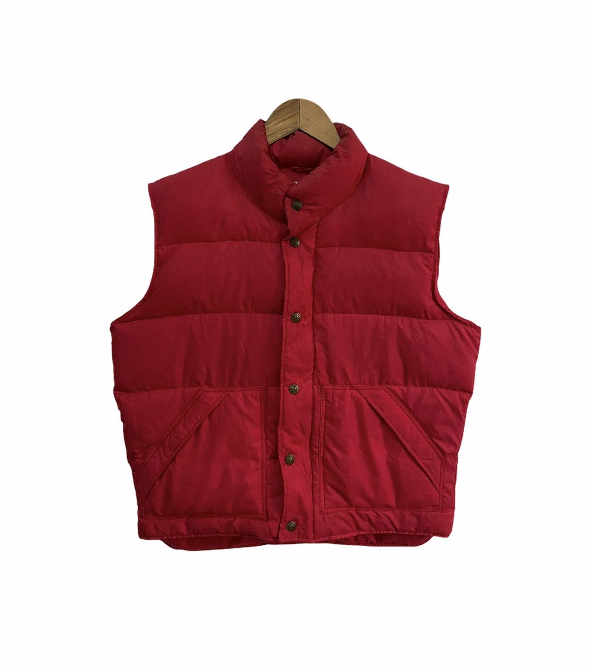 Japanese Brand × Vintage Vintage Moncler Design Raspberry Puffer Goose Down Vest Size US M / EU 48-50 / 2 - 3 Thumbnail