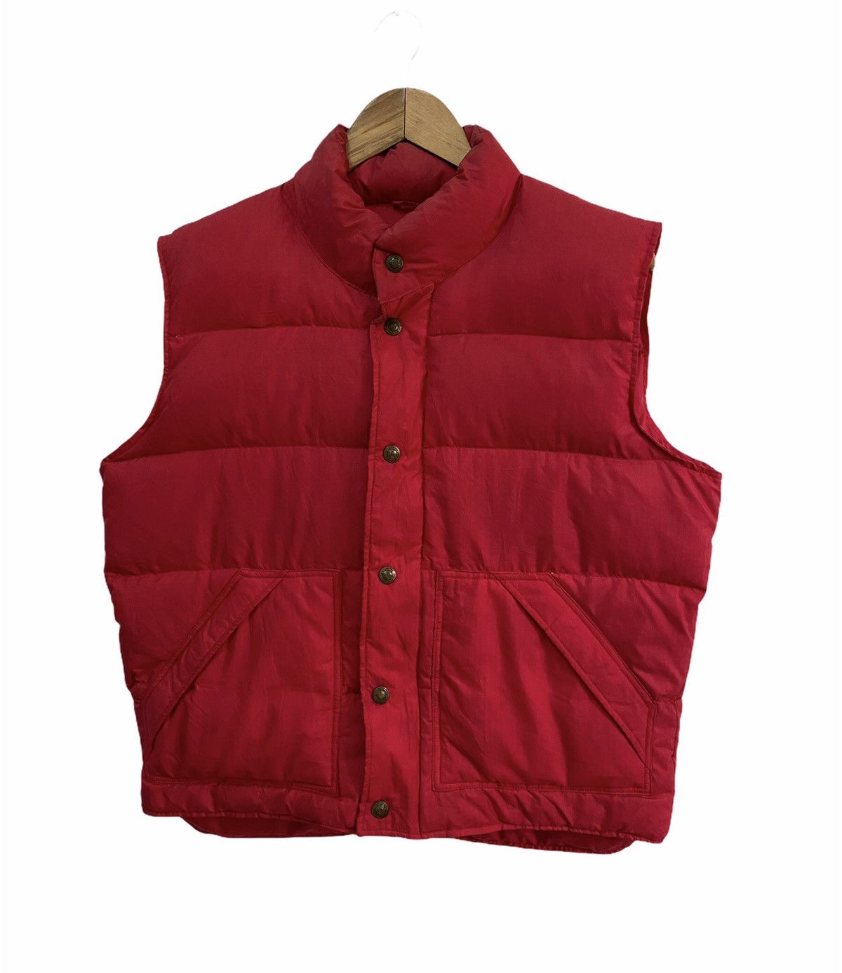 Japanese Brand × Vintage Vintage Moncler Design Raspberry Puffer Goose Down Vest Size US M / EU 48-50 / 2 - 4 Thumbnail