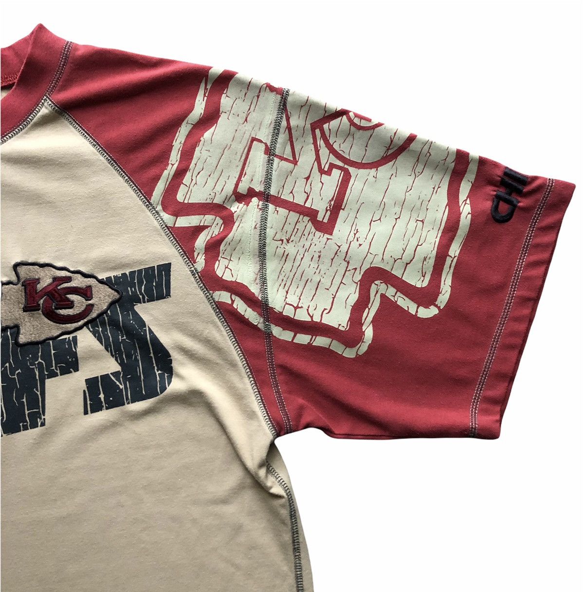 NFL × Vintage Vintage NFL Kansas City Chiefs t-shirt Size US XL / EU 56 / 4 - 4 Thumbnail