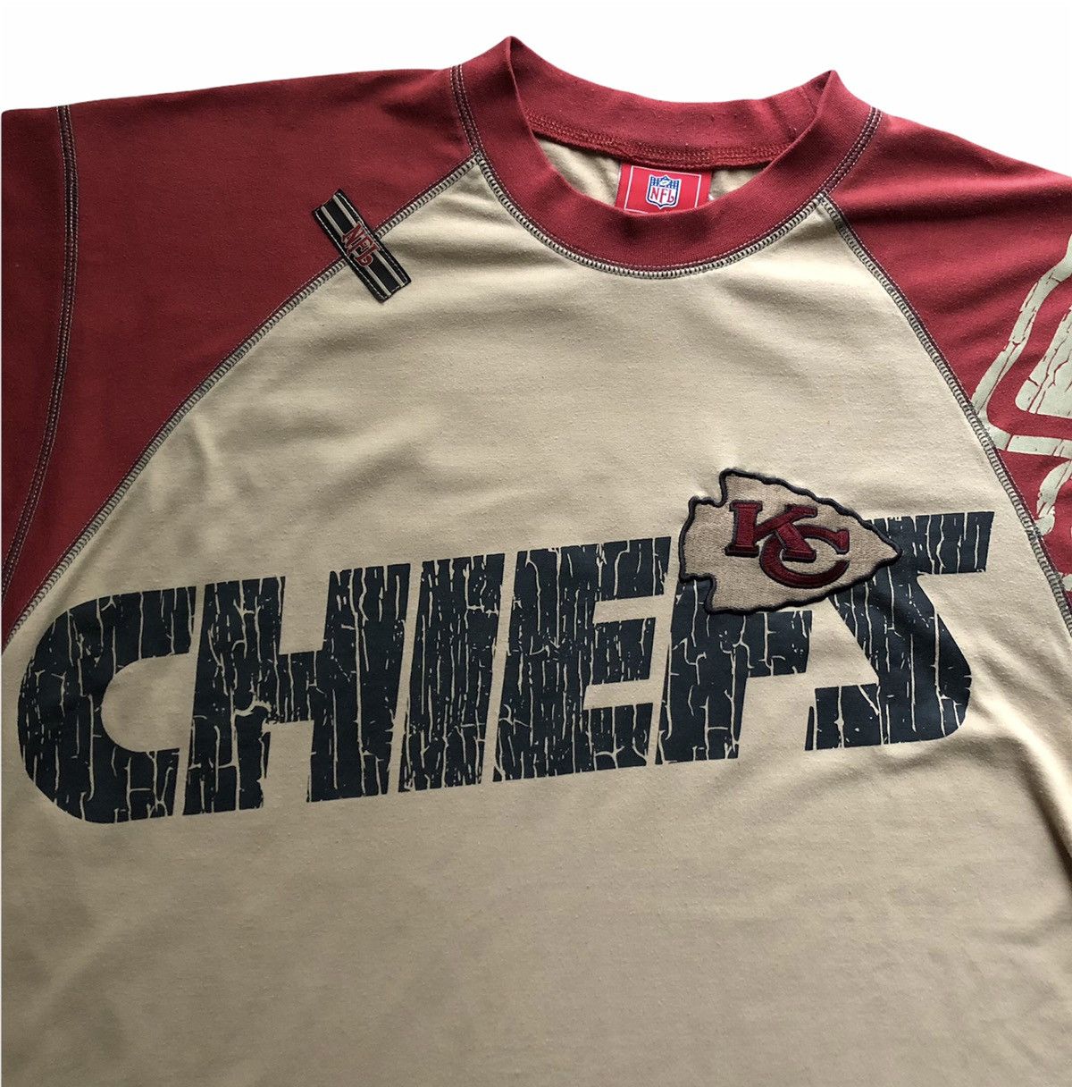NFL × Vintage Vintage NFL Kansas City Chiefs t-shirt Size US XL / EU 56 / 4 - 3 Thumbnail