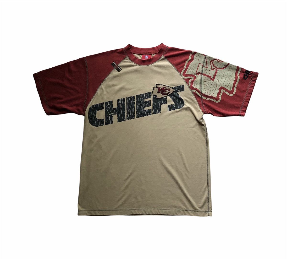 NFL × Vintage Vintage NFL Kansas City Chiefs t-shirt Size US XL / EU 56 / 4 - 1 Thumbnail