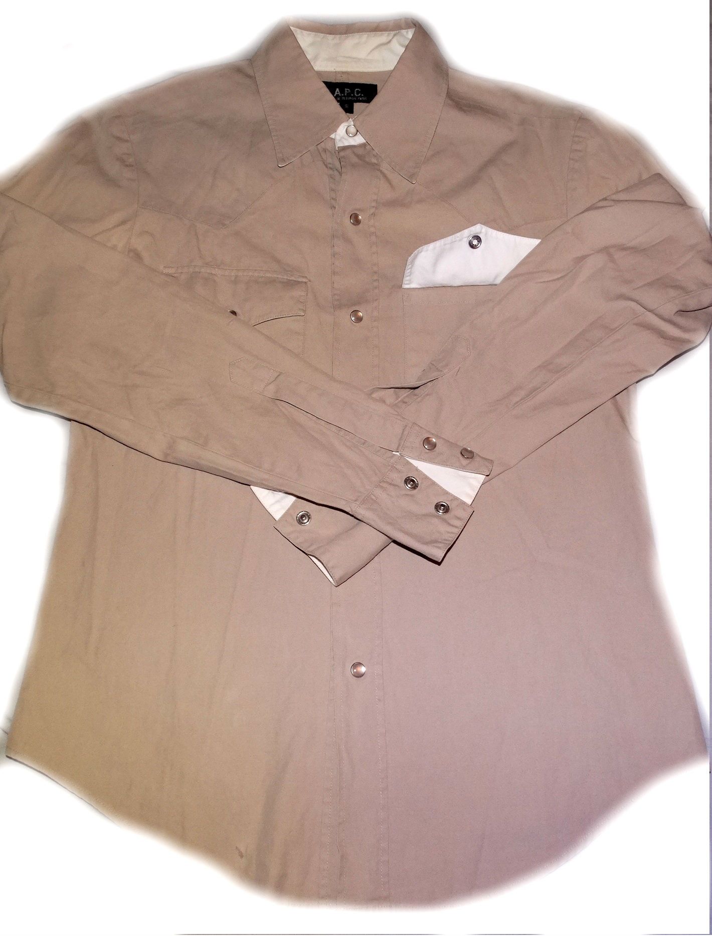 A.P.C. APC cowboys cowgirls western pocket shirt S A.P.C Size S / US 4 / IT 40 - 4 Thumbnail