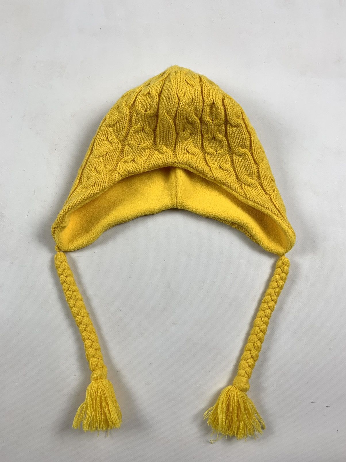 Nike ACG Nike ACG Yellow Knit Winter Fleece Hats Size ONE SIZE - 6 Thumbnail