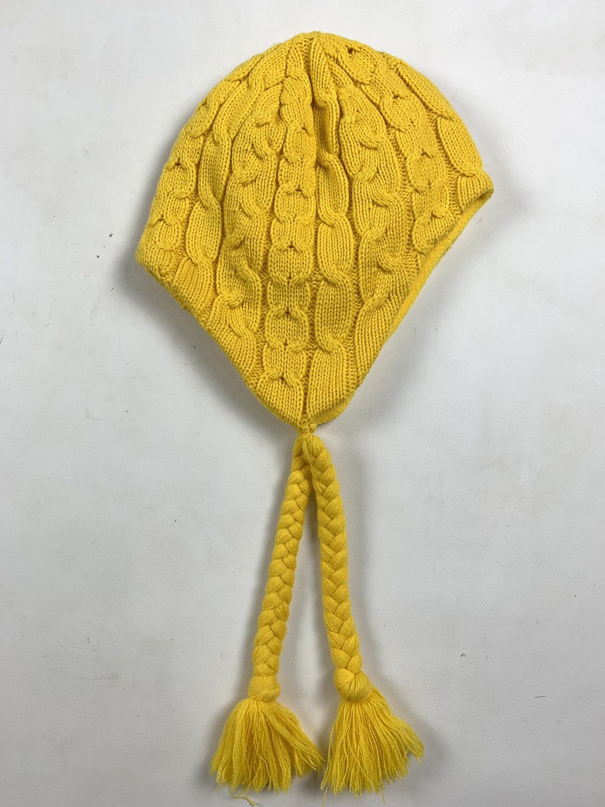 Nike ACG Nike ACG Yellow Knit Winter Fleece Hats Size ONE SIZE - 7 Thumbnail
