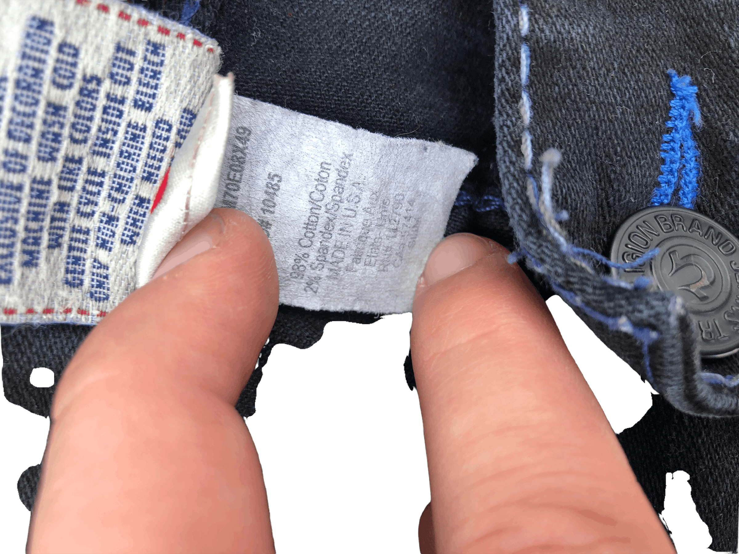 True Religion × Vintage Vintage True Religion Jeans Size 34 SLIM Black/Blue Size US 34 / EU 50 - 12 Thumbnail