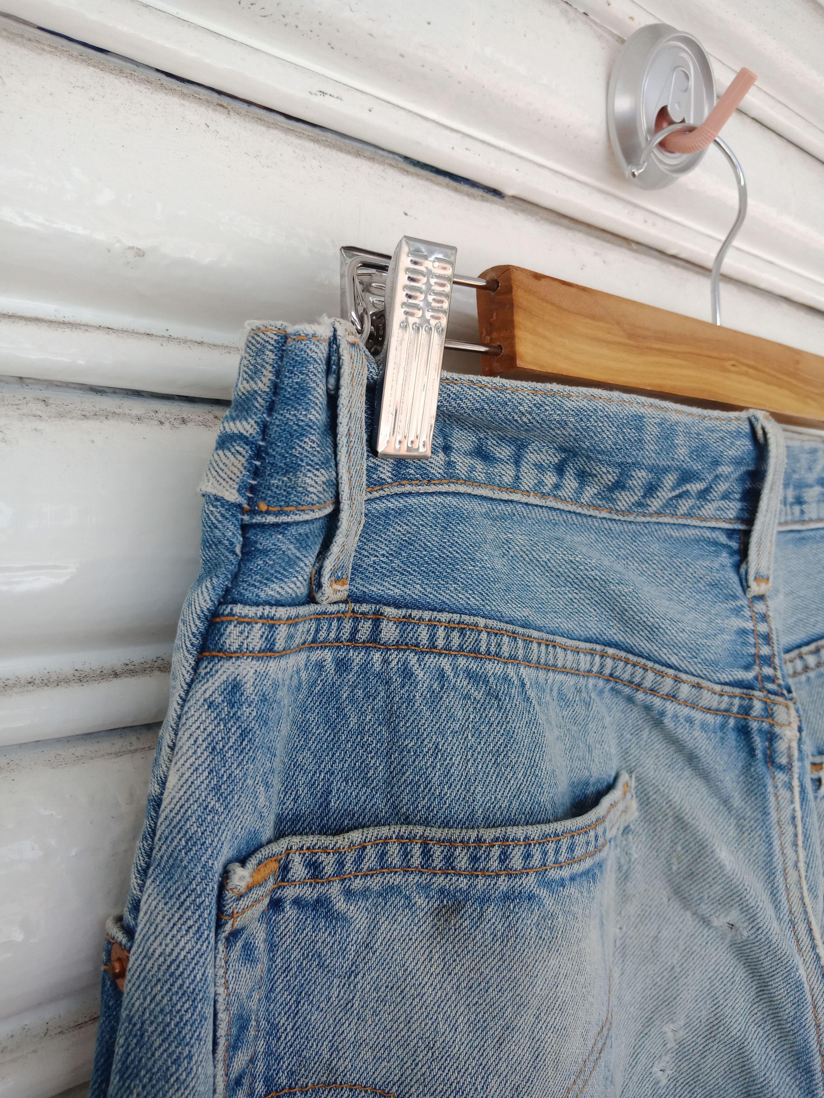 Levi's Levis 501xx Distressed Mudwash Made in USA Size US 31 - 8 Thumbnail