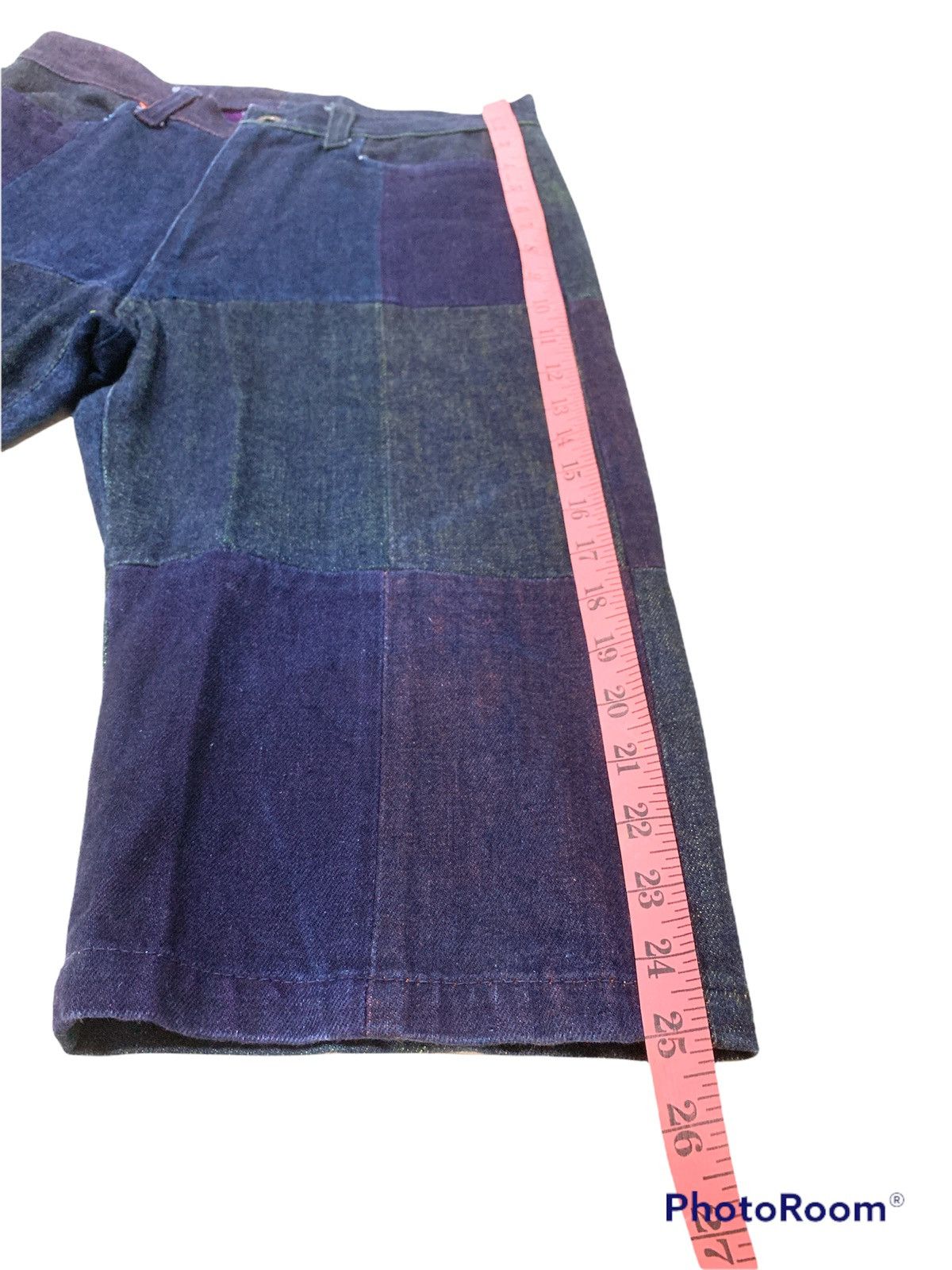 Japanese Brand × Vintage VINTAGE RUPERT RECONSTRUCTED TRASHED SHORTS DENIM Size US 31 - 4 Thumbnail
