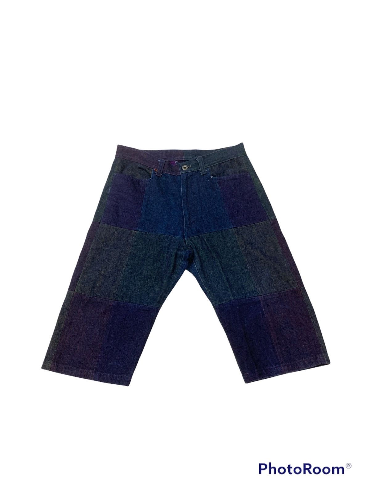 Japanese Brand × Vintage VINTAGE RUPERT RECONSTRUCTED TRASHED SHORTS DENIM Size US 31 - 1 Thumbnail