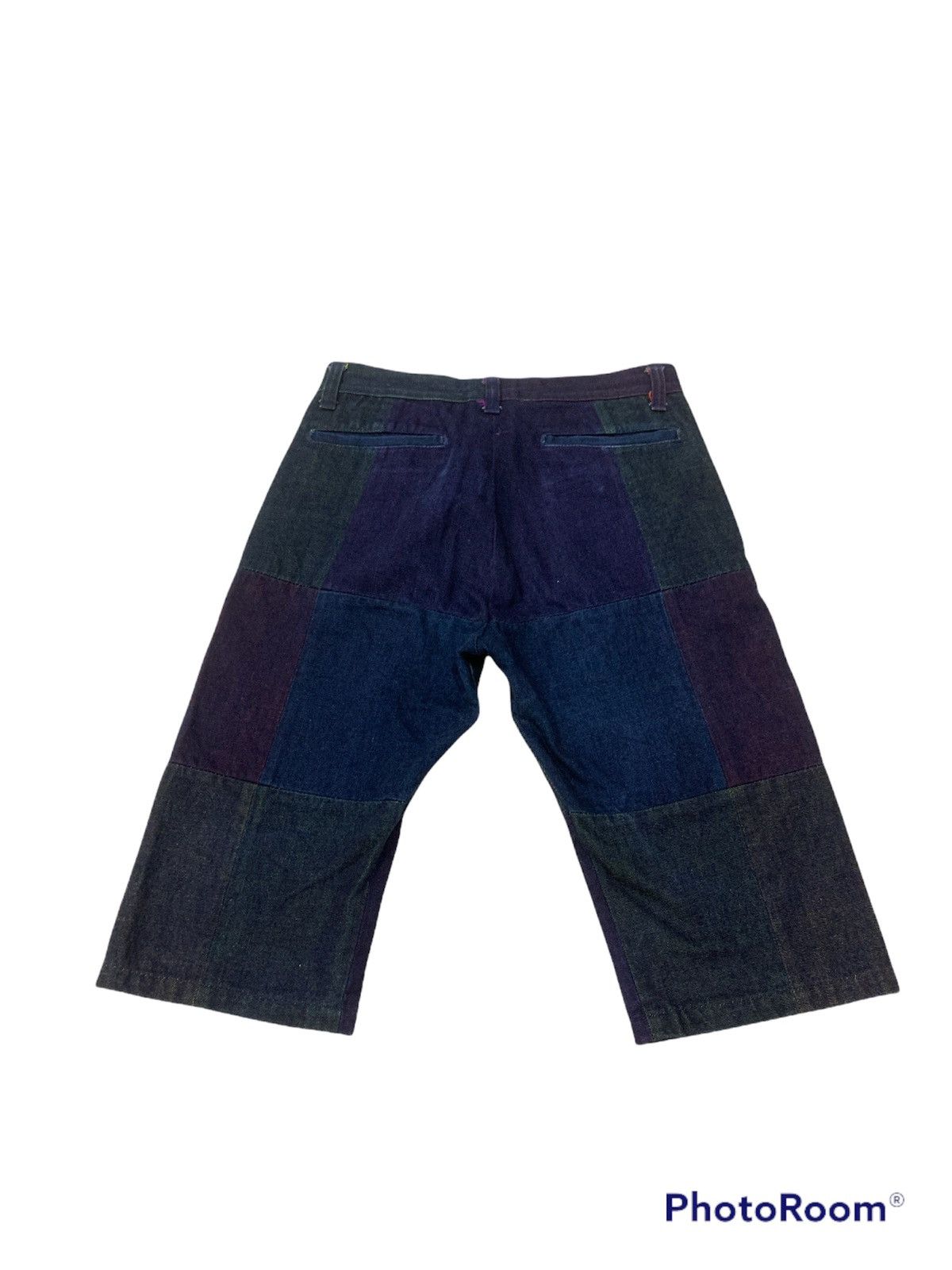 Japanese Brand × Vintage VINTAGE RUPERT RECONSTRUCTED TRASHED SHORTS DENIM Size US 31 - 2 Thumbnail