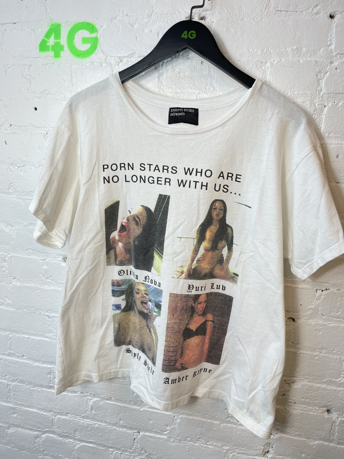 Enfants Riches Deprimes ERD PORNSTARS DEAD **GRAIL** Shirt | Grailed