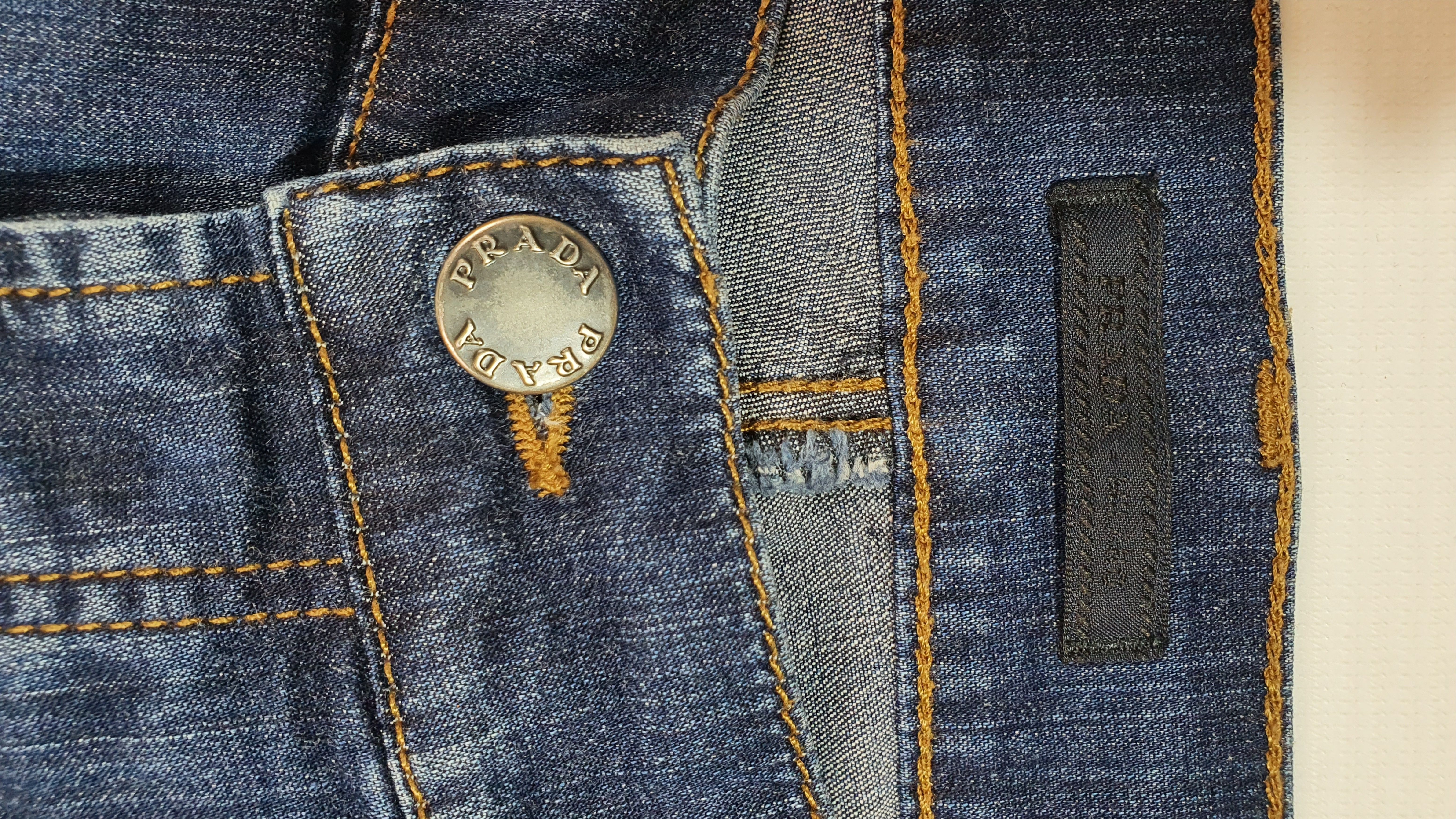 Prada Rare PRADA Slim Fit Jeans Size US 33 - 8 Thumbnail