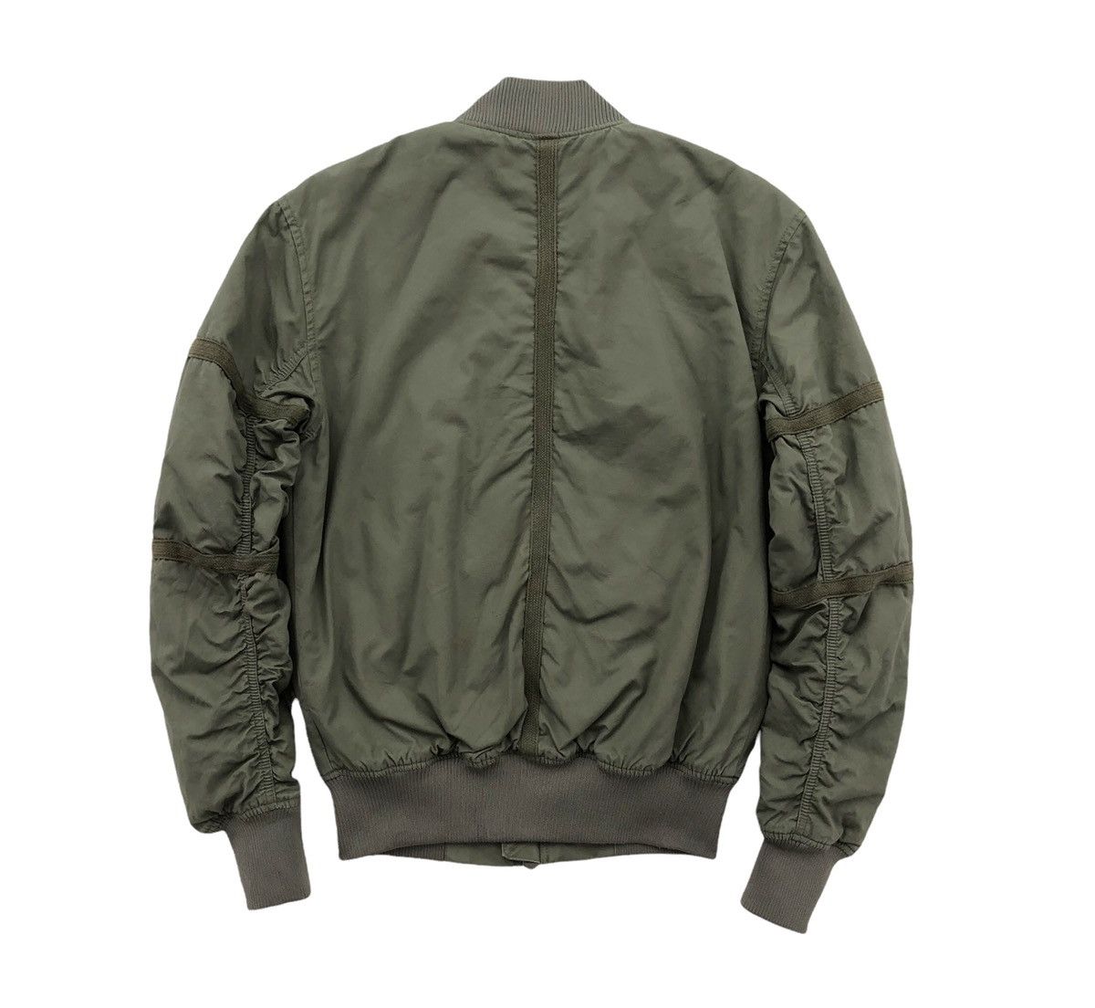 Divided Divided by H&M Bomber Cargo Men's Jacket Utility Rouched Size US M / EU 48-50 / 2 - 2 Thumbnail