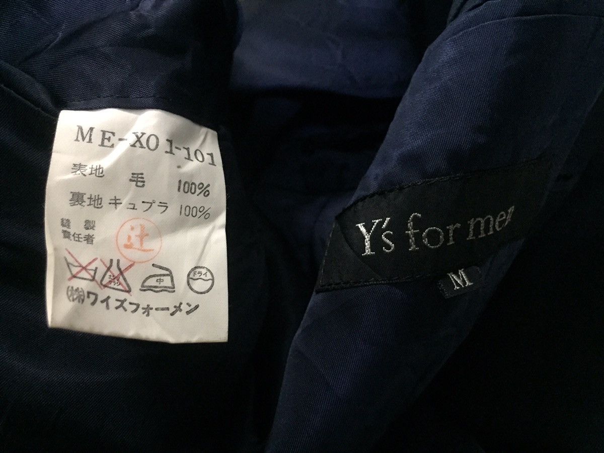 Y's for Men YOHJI YAMAMOTO WOOL BLAZER by Y's FOR MEN Size US M / EU 48-50 / 2 - 7 Thumbnail