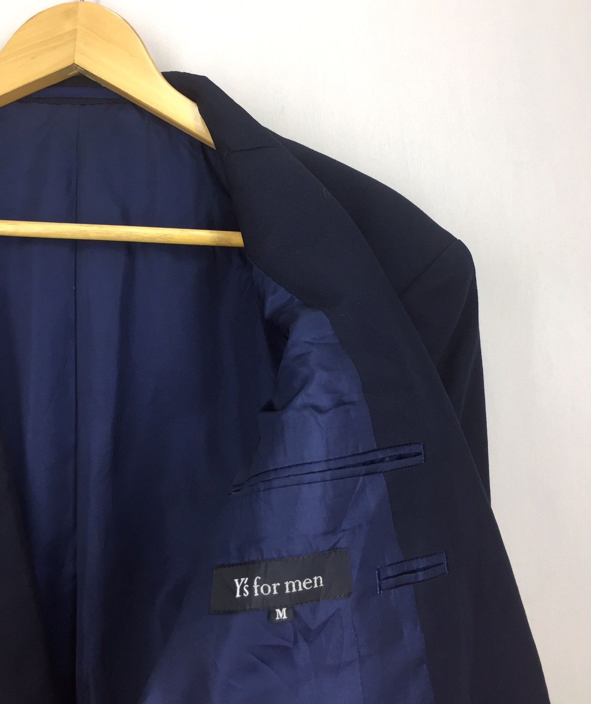 Y's for Men YOHJI YAMAMOTO WOOL BLAZER by Y's FOR MEN Size US M / EU 48-50 / 2 - 6 Thumbnail