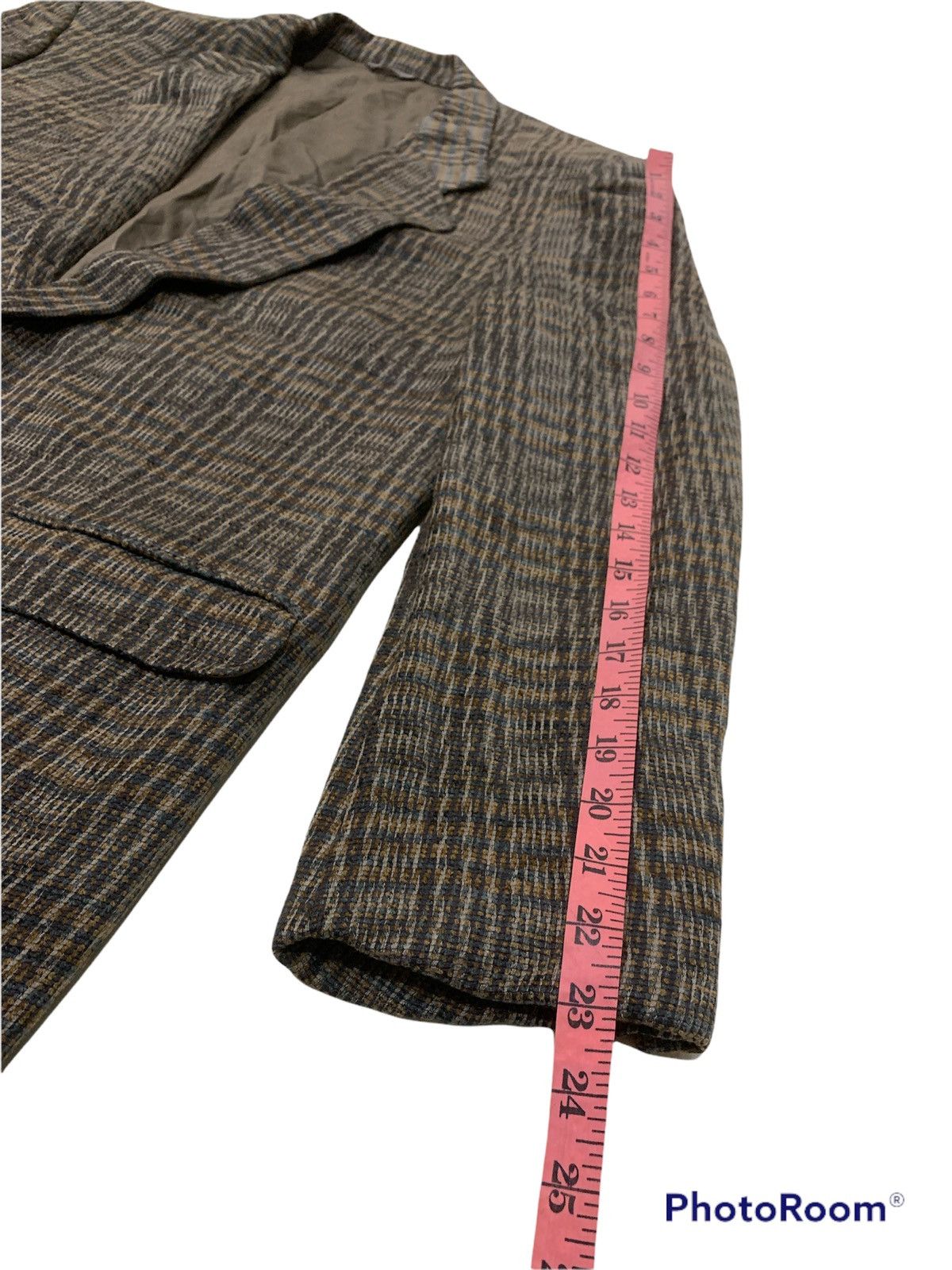 Balenciaga VINTAGE BALENCIAGA SILK FRAYED TWEED BLAZER JACKET Size 46L - 4 Thumbnail