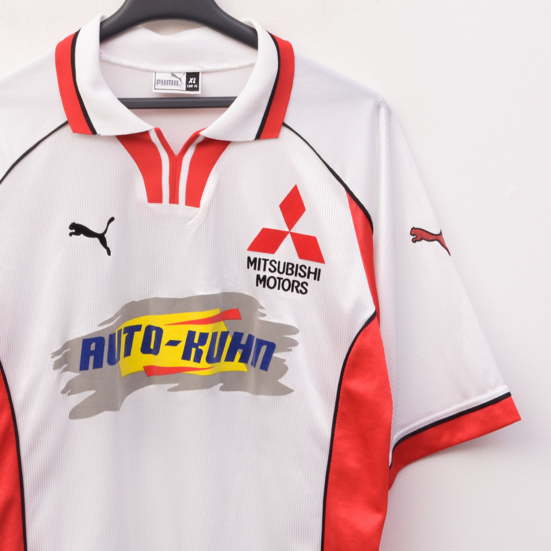 Puma C01 SG MODAU #19 XL away shirt jersey Mitsubishi Motors Size US XL / EU 56 / 4 - 2 Thumbnail