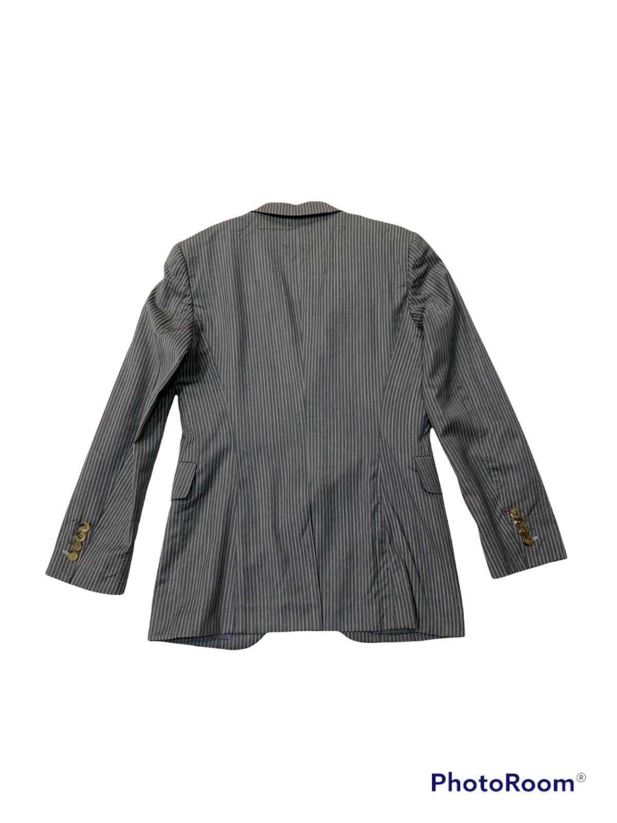 Ermenegildo Zegna × Paul Smith PAUL SMITH PURE WOOL STRIPED BLAZER Size 38R - 2 Thumbnail