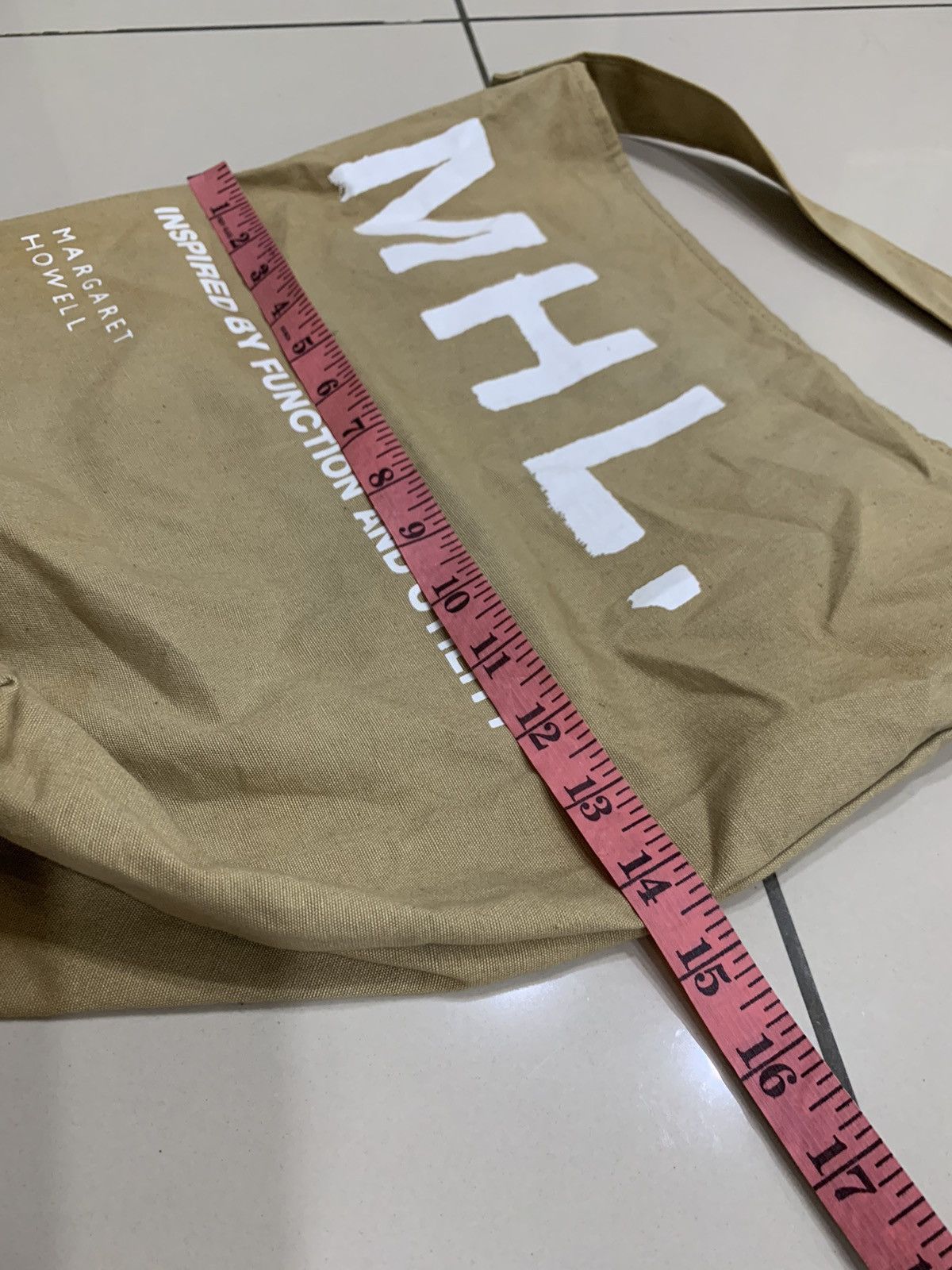 Margaret Howell MARGARET HOWELL MHL FUNCTION AND UTILITY FABRIC SHOULDER BAG Size ONE SIZE - 4 Thumbnail