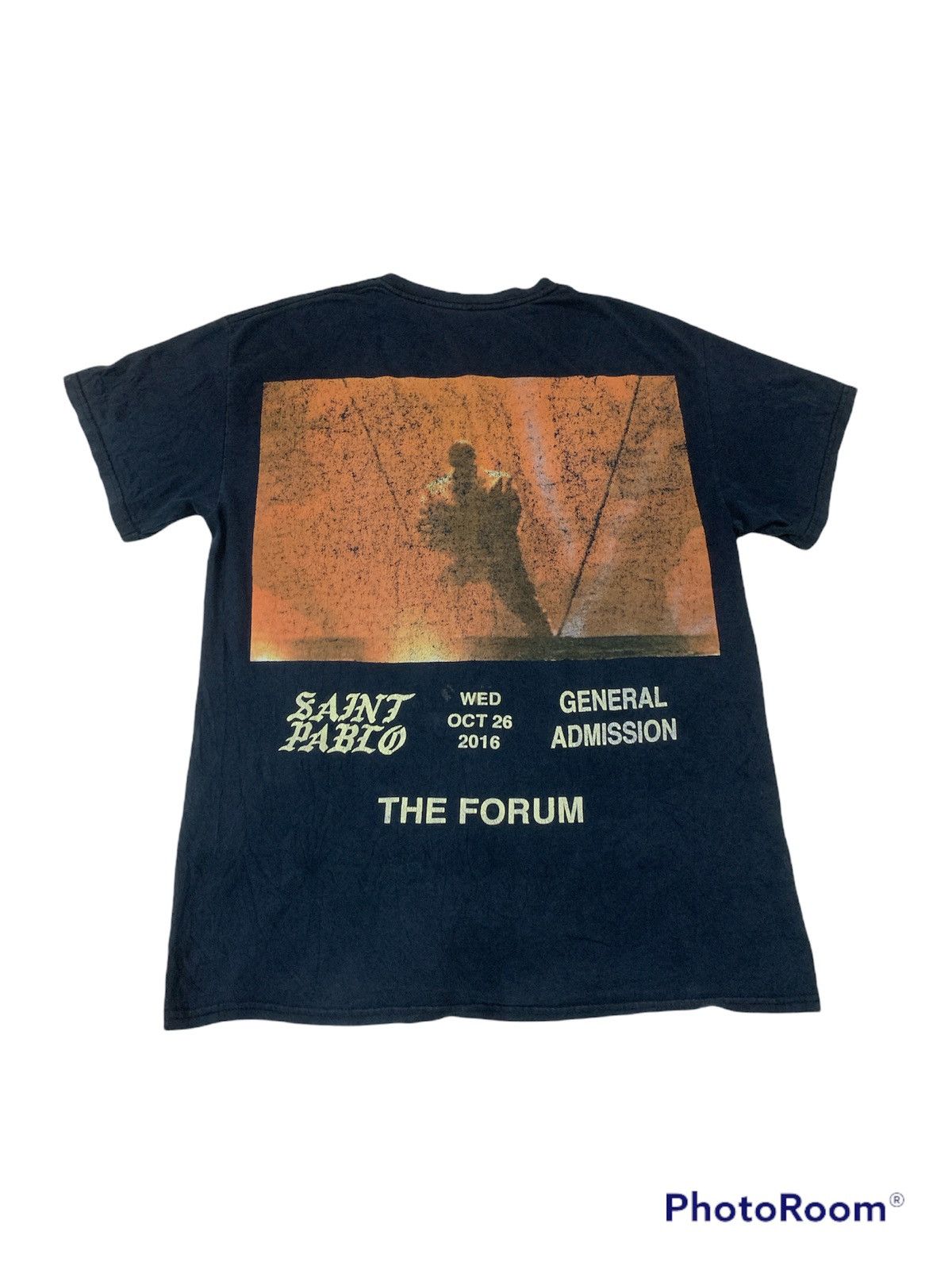 Kanye West DISTRESSED SAINT PABLO THE FORUM 2016 SHIRT MISSING TAG Size US S / EU 44-46 / 1 - 1 Thumbnail