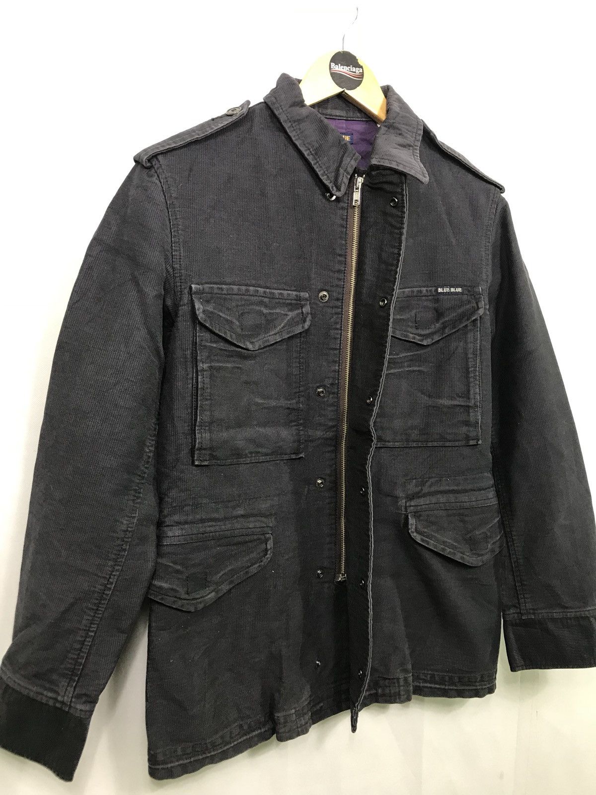 Blue Blue Japan 🔊🔊🔥FINAL DROP🔥 BLUE BLUE JAPAN CORDUROY FIELD JACKET Size US M / EU 48-50 / 2 - 9 Thumbnail
