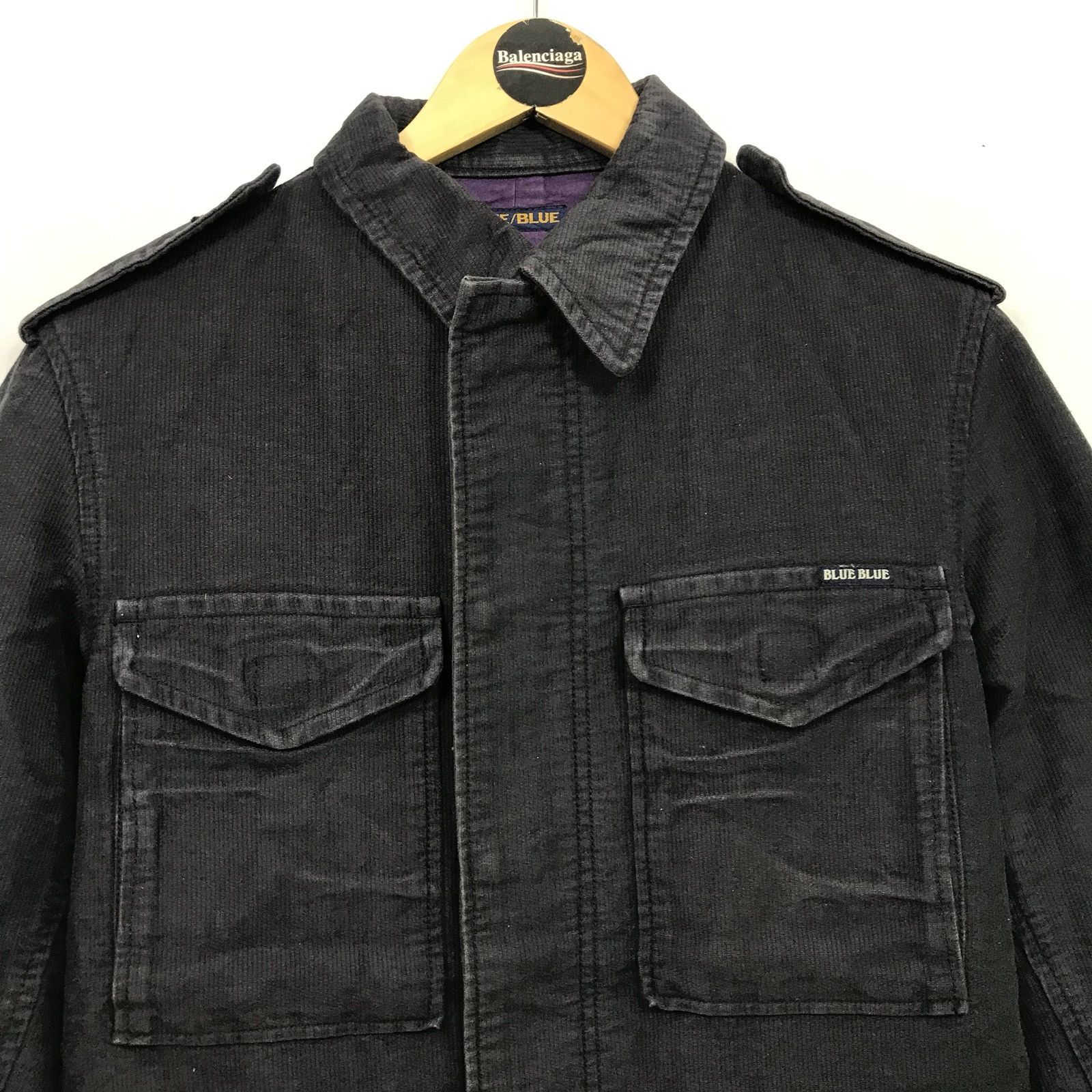 Blue Blue Japan 🔊🔊🔥FINAL DROP🔥 BLUE BLUE JAPAN CORDUROY FIELD JACKET Size US M / EU 48-50 / 2 - 6 Thumbnail