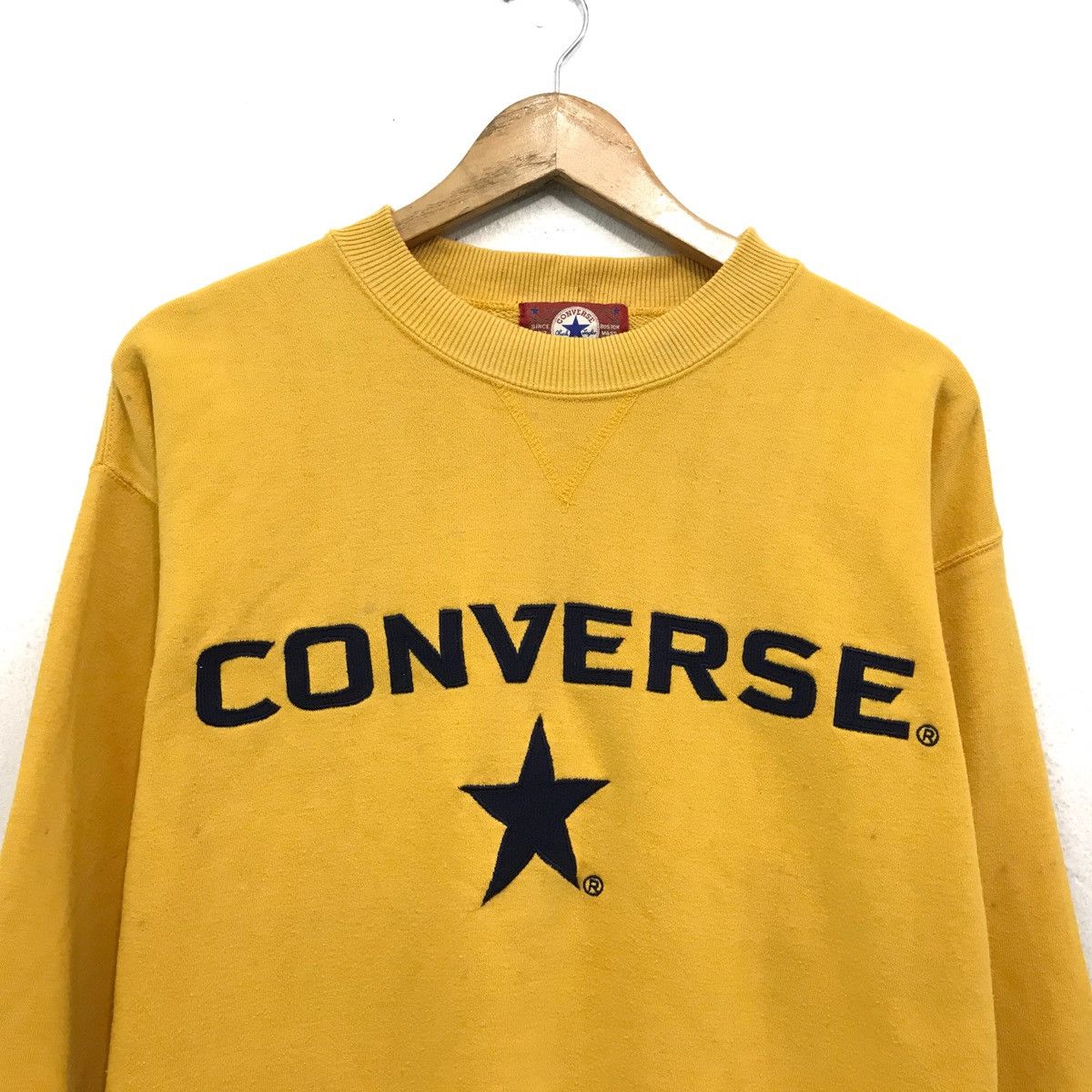 Converse × Vintage Vintage Converse All Star Sweatshirt Size US M / EU 48-50 / 2 - 2 Thumbnail
