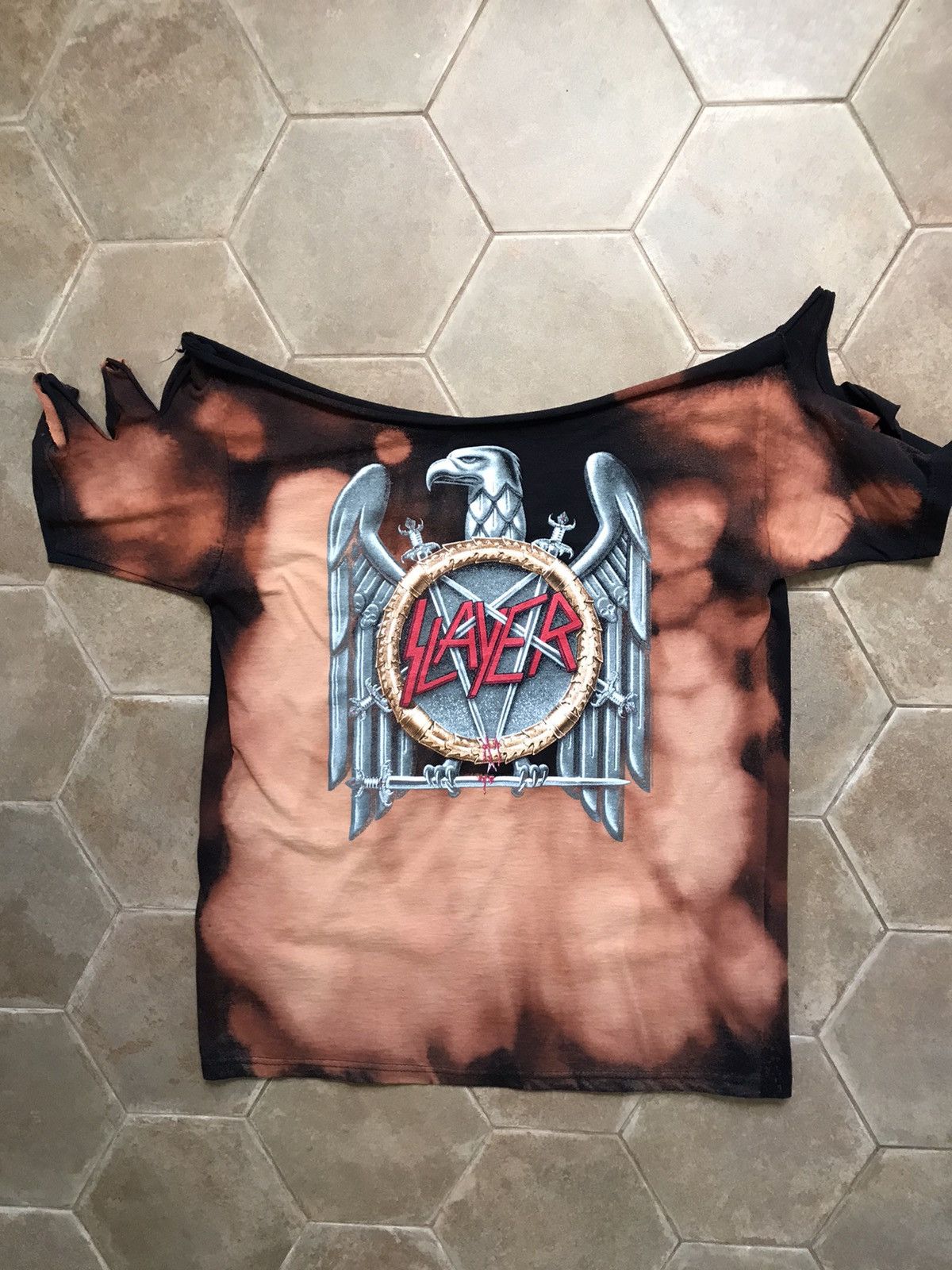 Band Tees × Slayer Slayer vintage shirt Size US L / EU 52-54 / 3 - 1 Thumbnail
