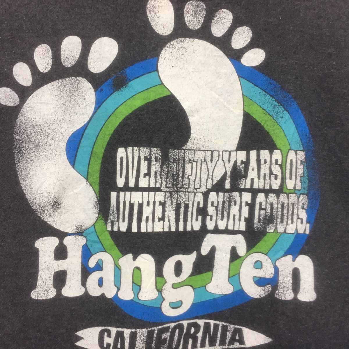 Hang Ten Vintage Hang Ten California Sweatshirt Crewneck Big Logo Size US L / EU 52-54 / 3 - 4 Thumbnail